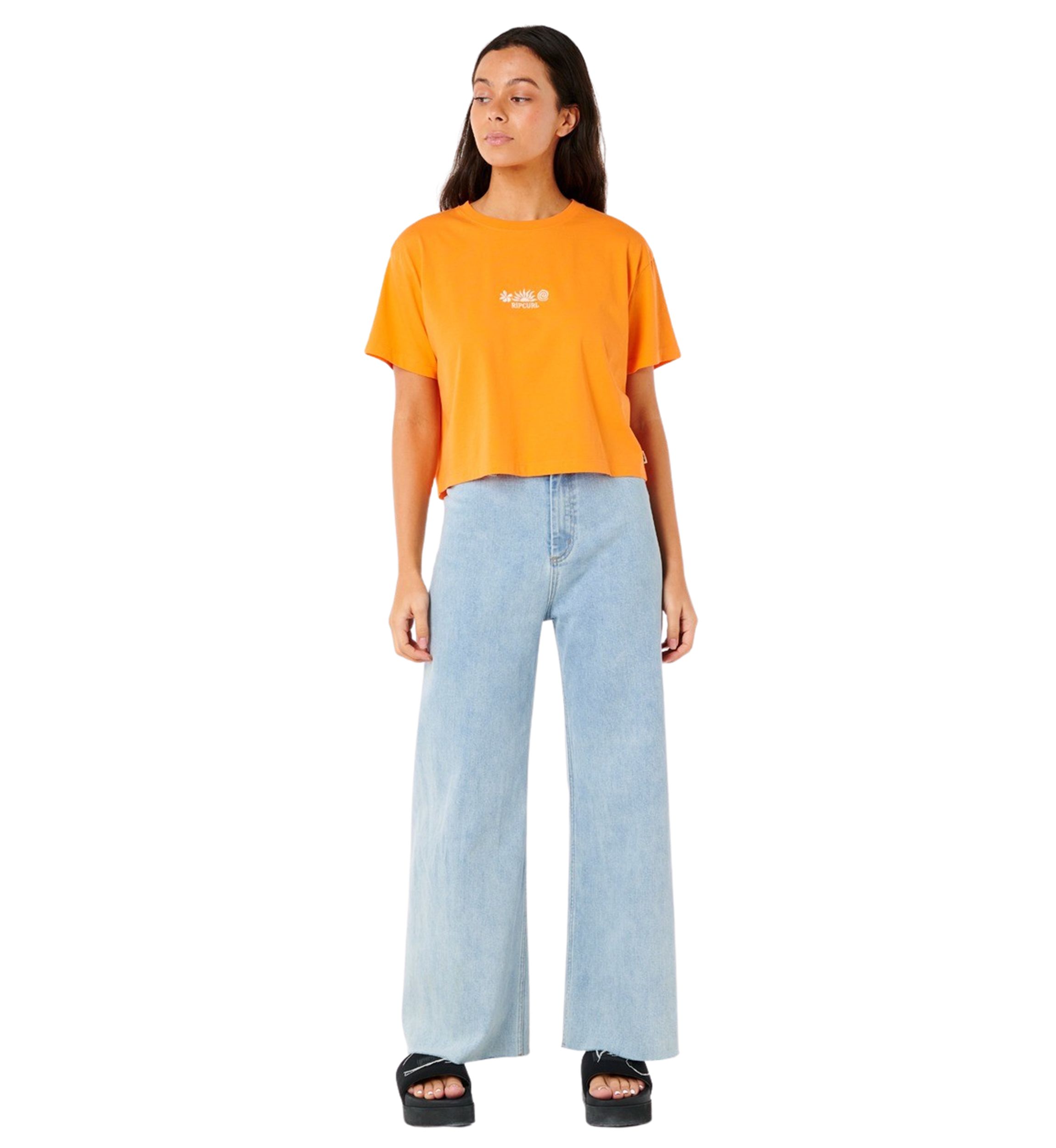 Womens Tokens Cropped Graphic T-Shirt