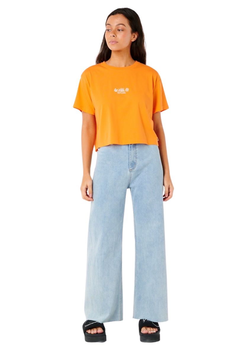 Womens Tokens Cropped Graphic T-Shirt