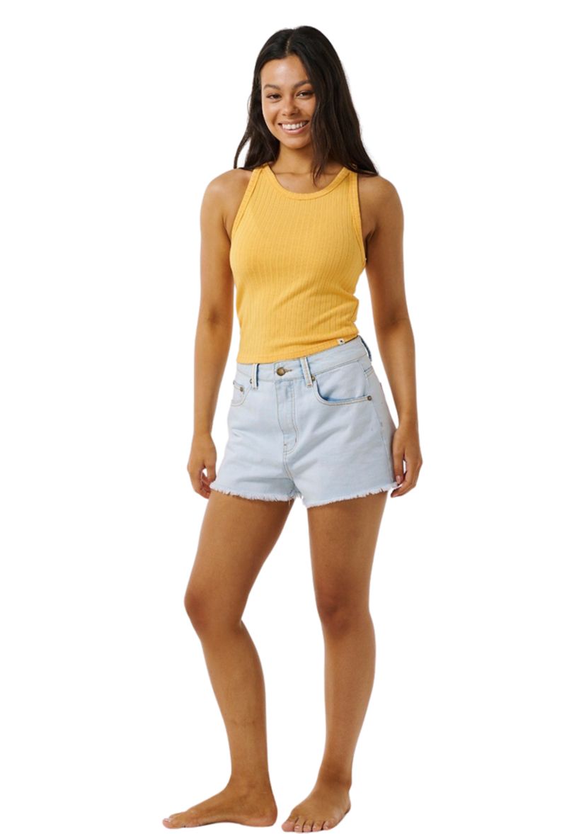Womens Premium Ribbed Tank 
