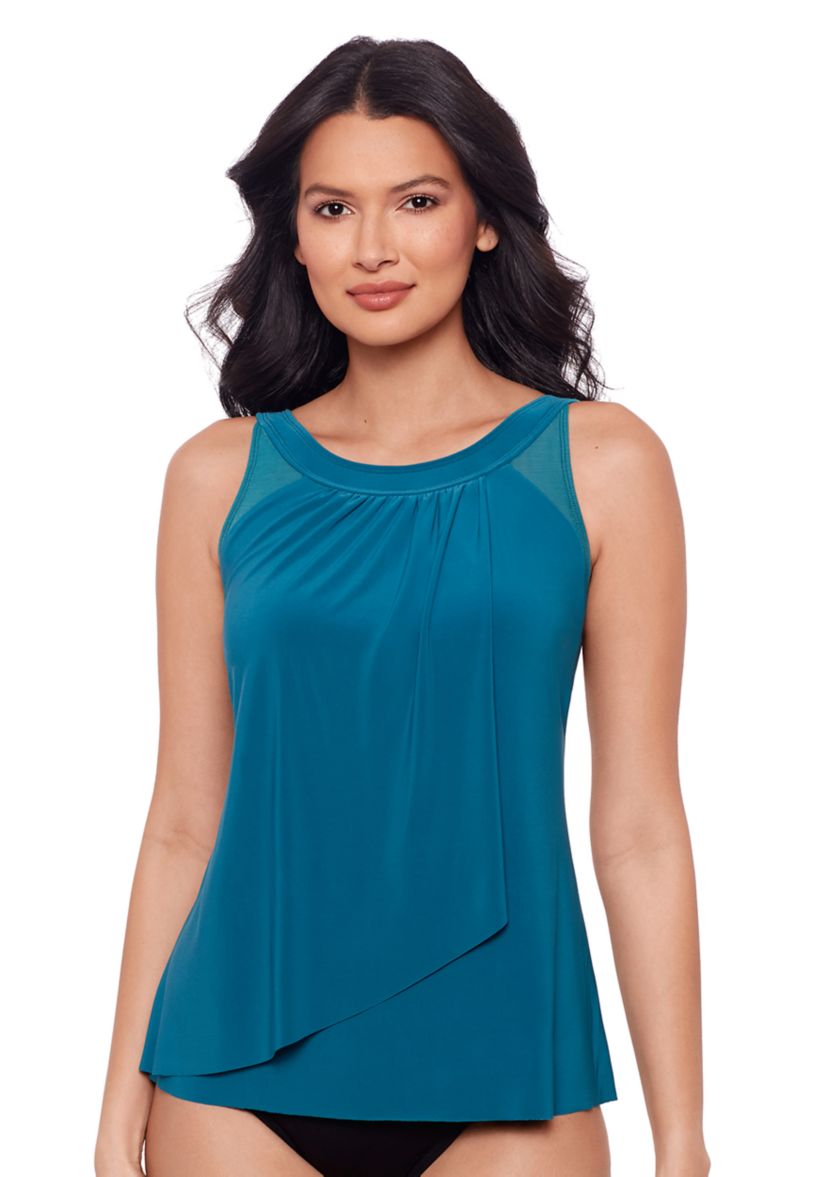 Illusionists Ursula DD Tankini Swim Top