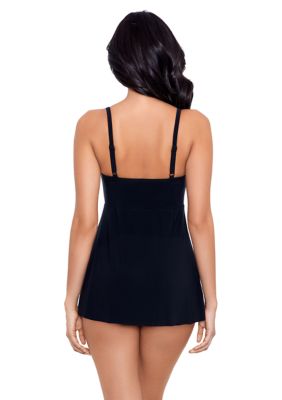 Miraclesuit® Women's Twisted Sisters Adora One-Piece Swim Dress