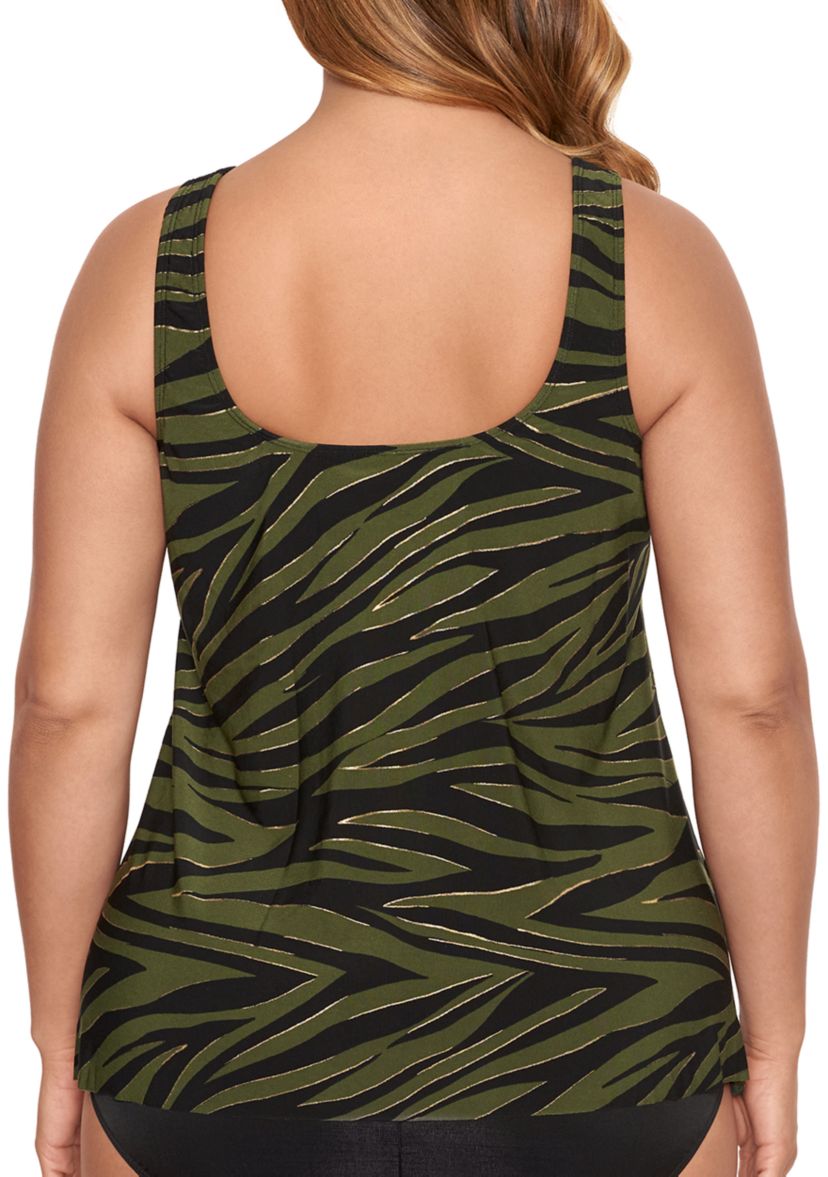 Plus Size Seabra Ursula Tankini Swim Top by Miraclesuit®