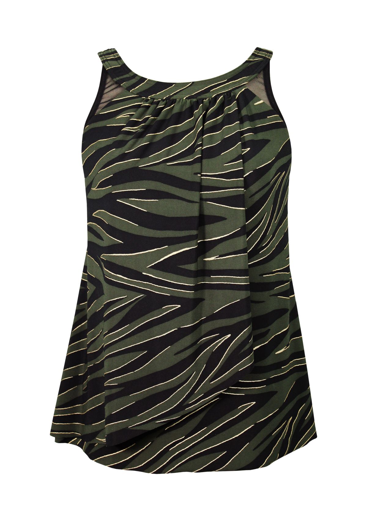 Plus Size Seabra Ursula Tankini Swim Top by Miraclesuit®