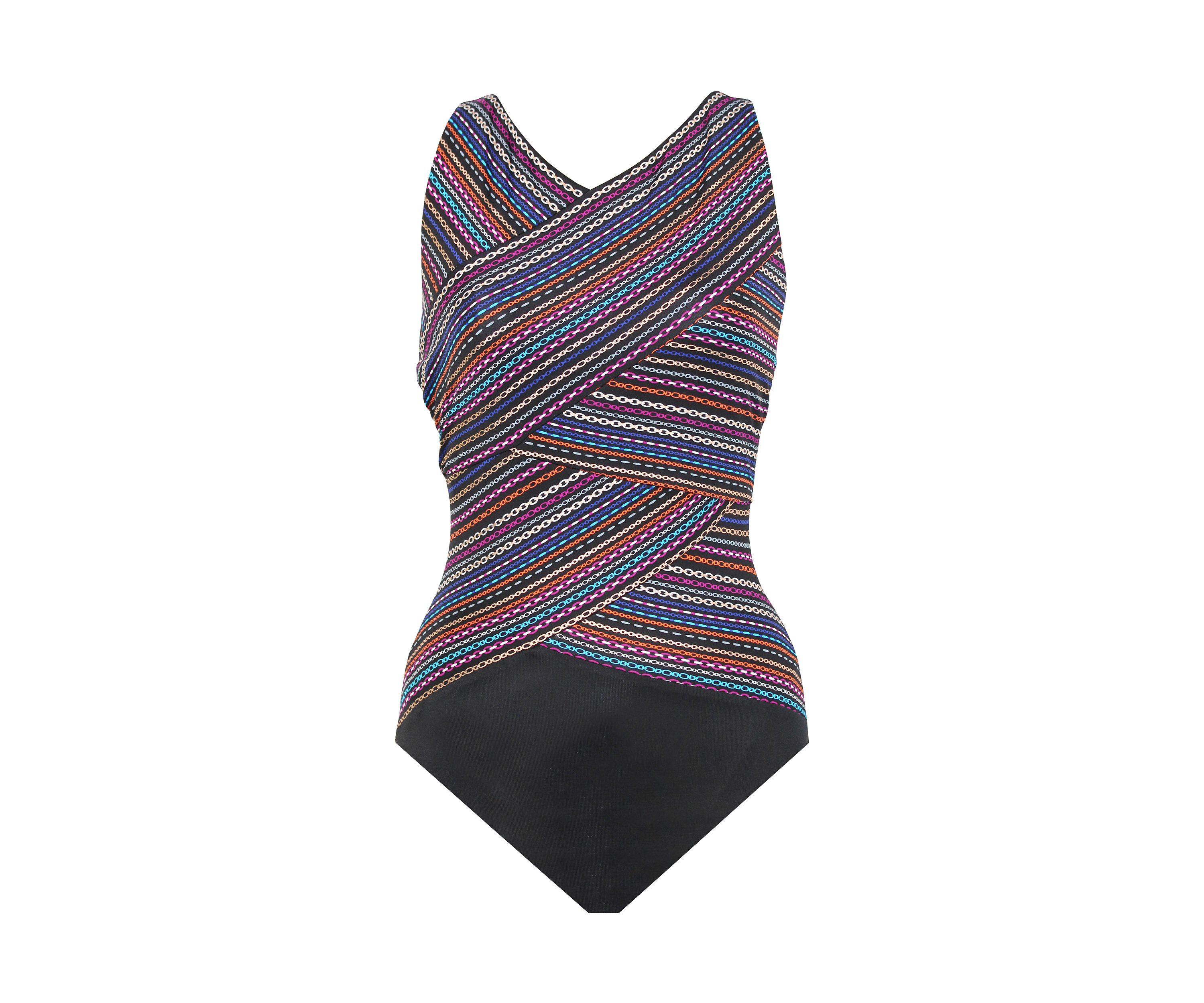 Womens Shimmer Links Brio One Piece Swimsuit