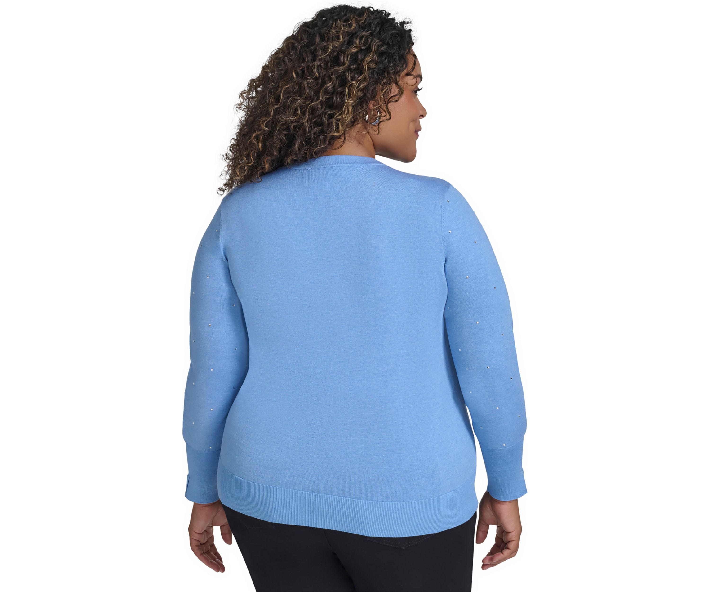 Plus Size Long Sleeve Sweater 