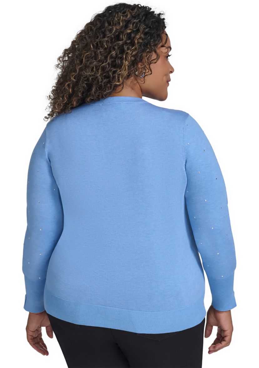 Plus Size Long Sleeve Sweater 