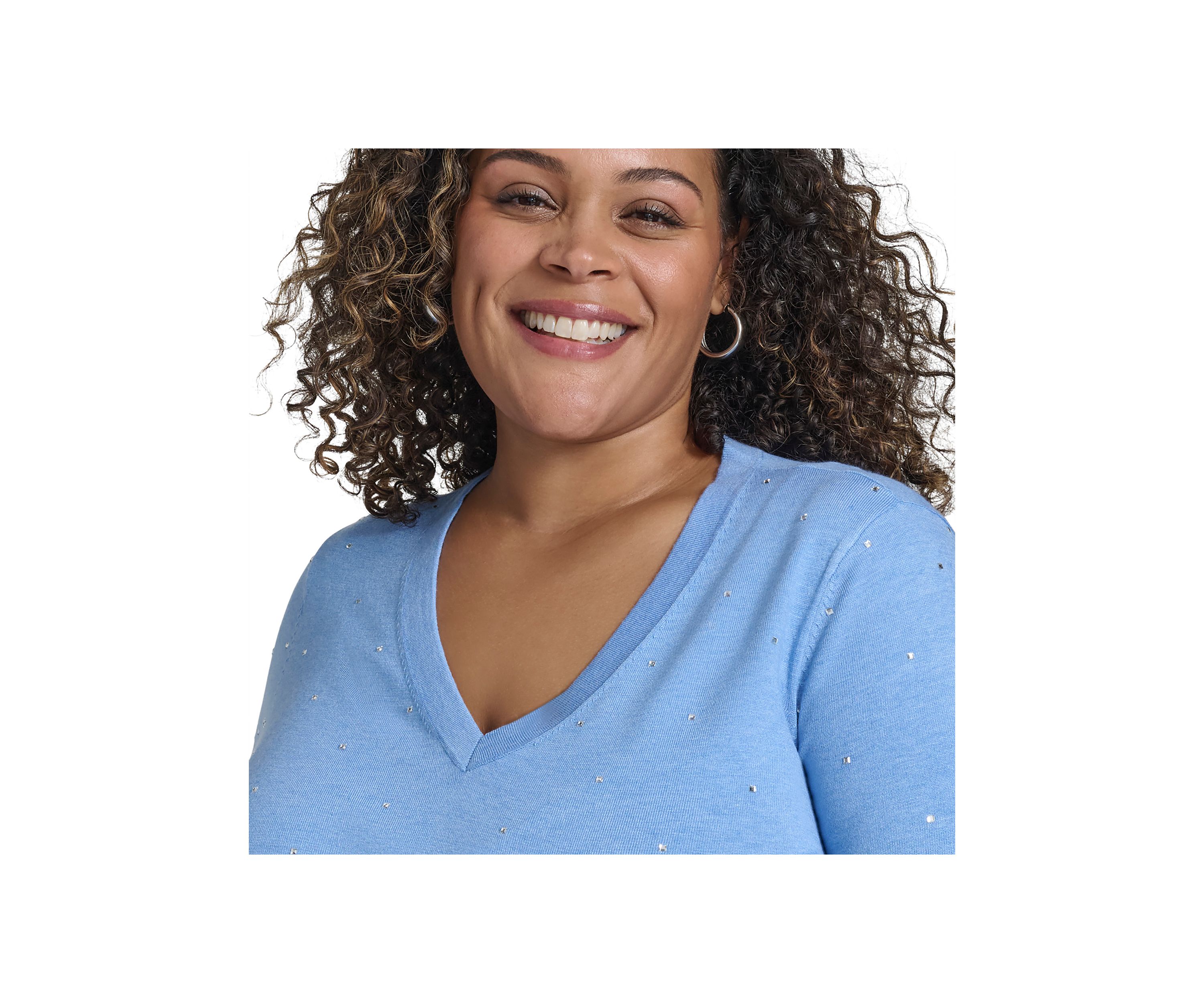 Plus Size Long Sleeve Sweater 
