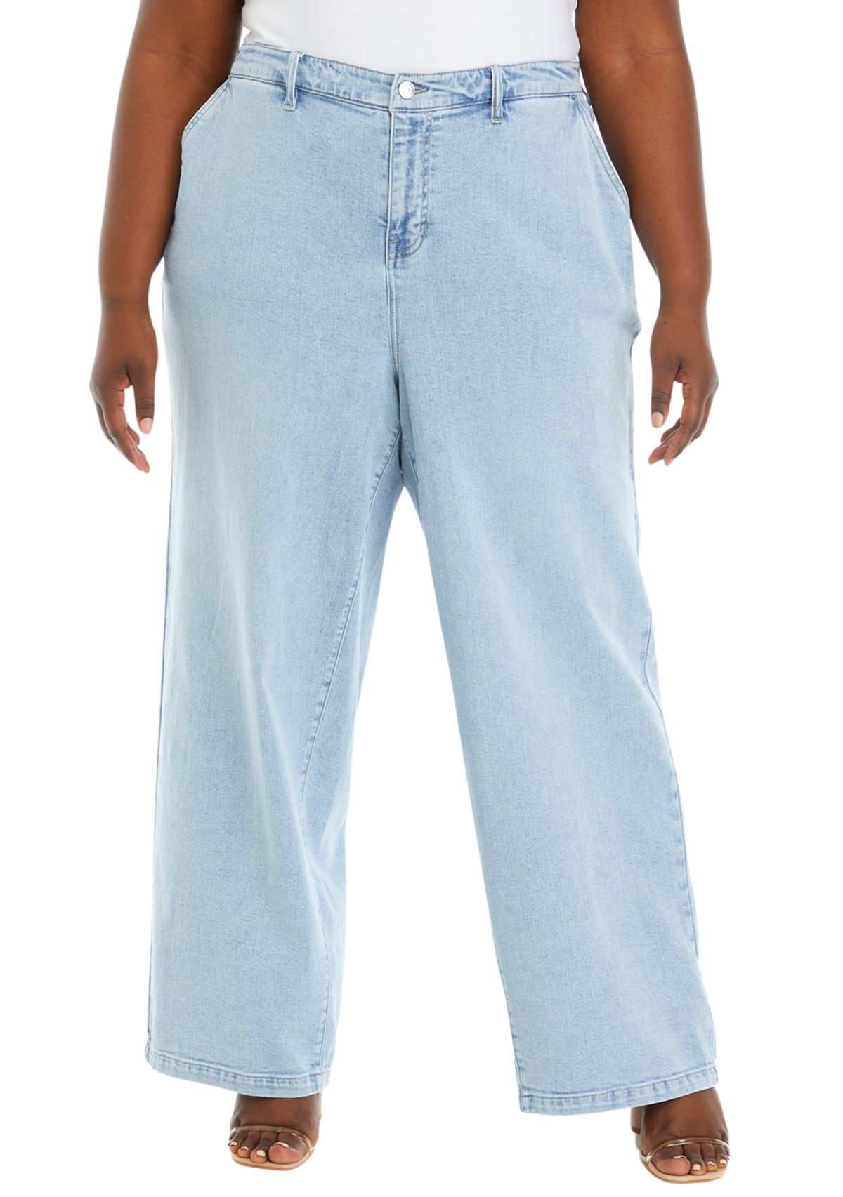 Plus Size Trouser Jeans