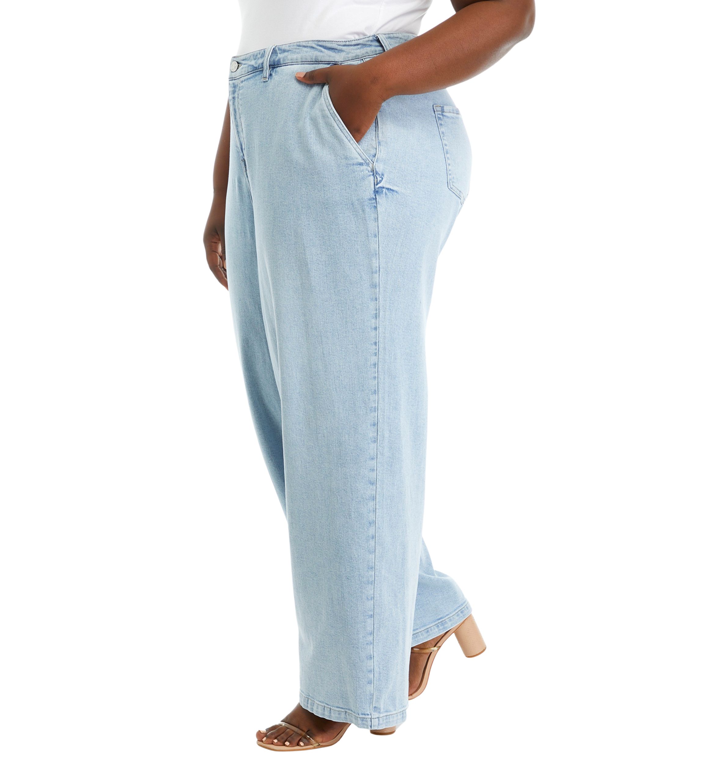 Plus Size Trouser Jeans