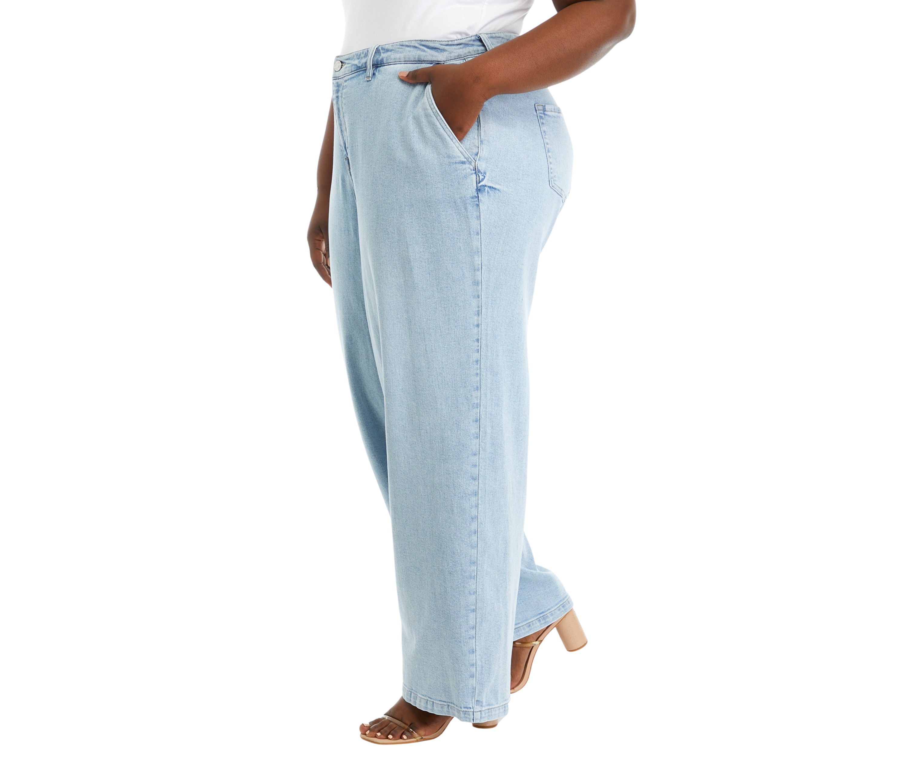 Plus Size Trouser Jeans