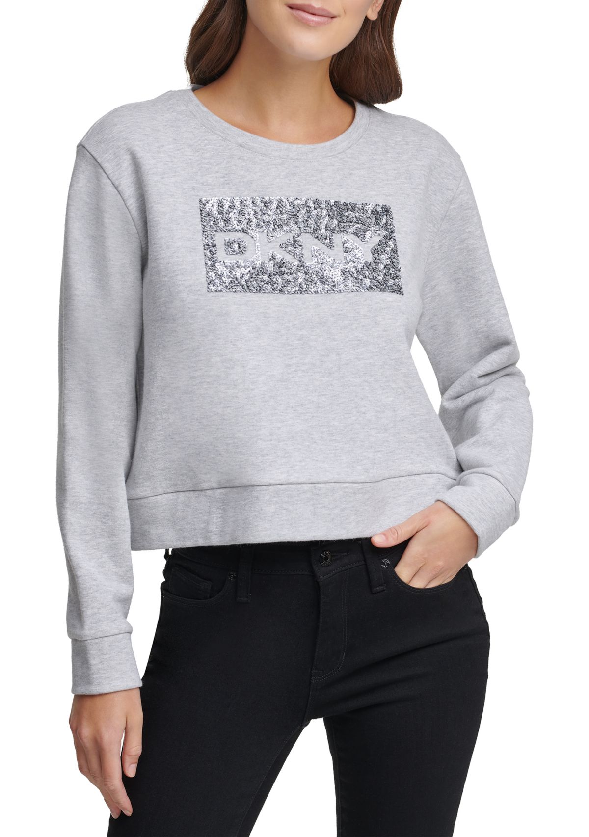 Sequin Logo Sweatshirt