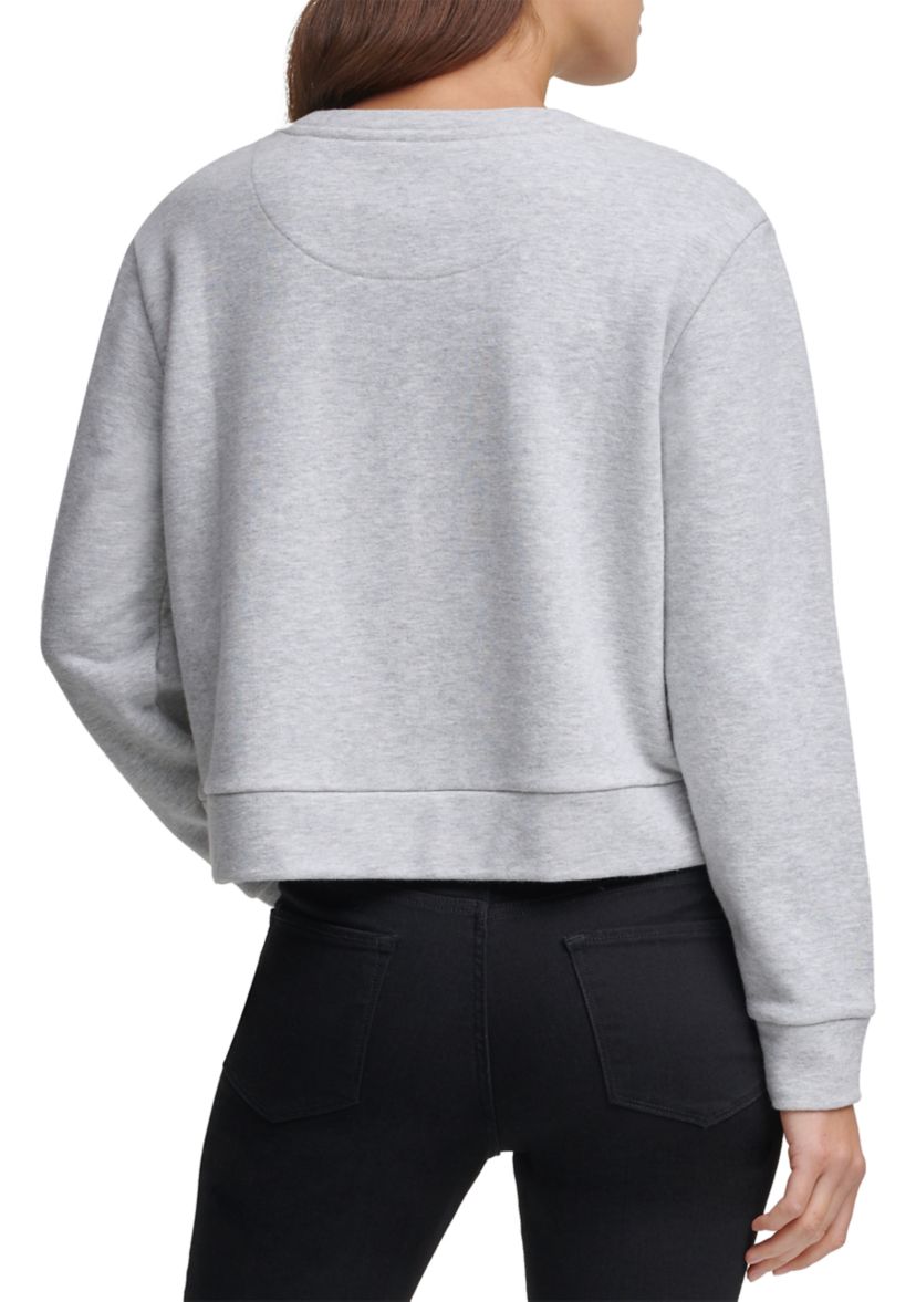 Sequin Logo Sweatshirt