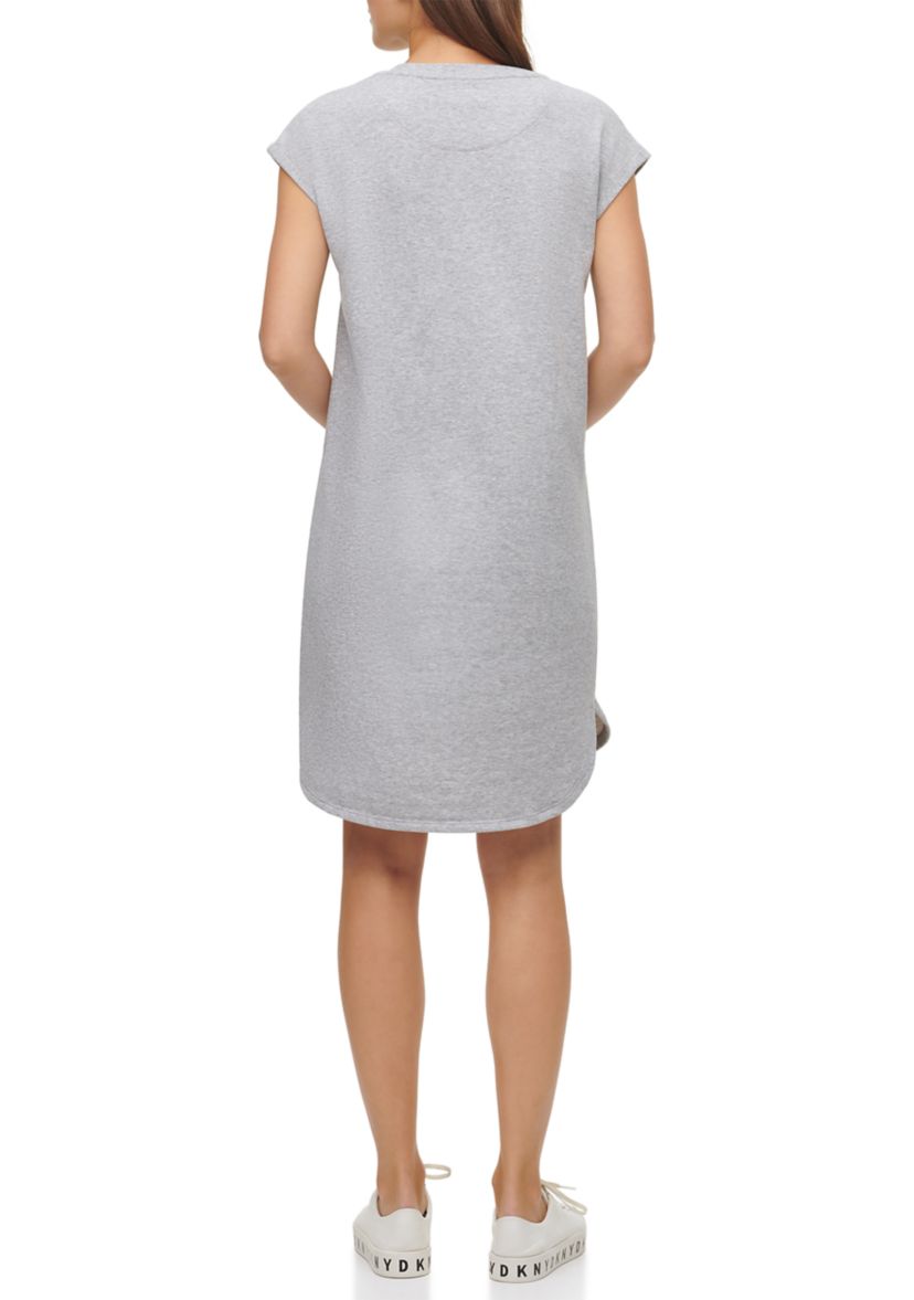 Short Sleeve Logo Pocket Dress