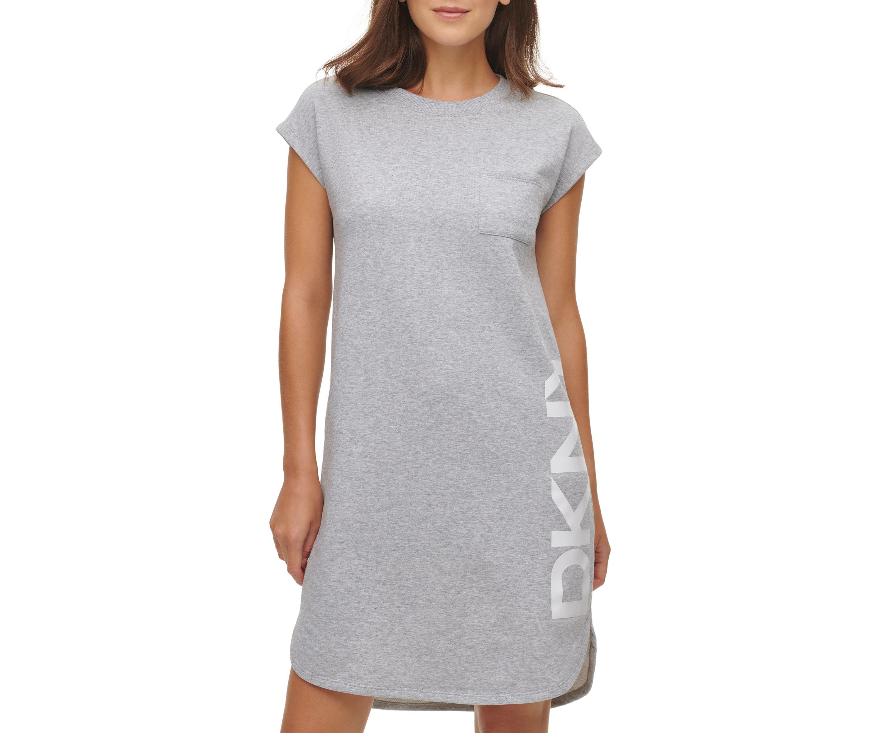 Short Sleeve Logo Pocket Dress