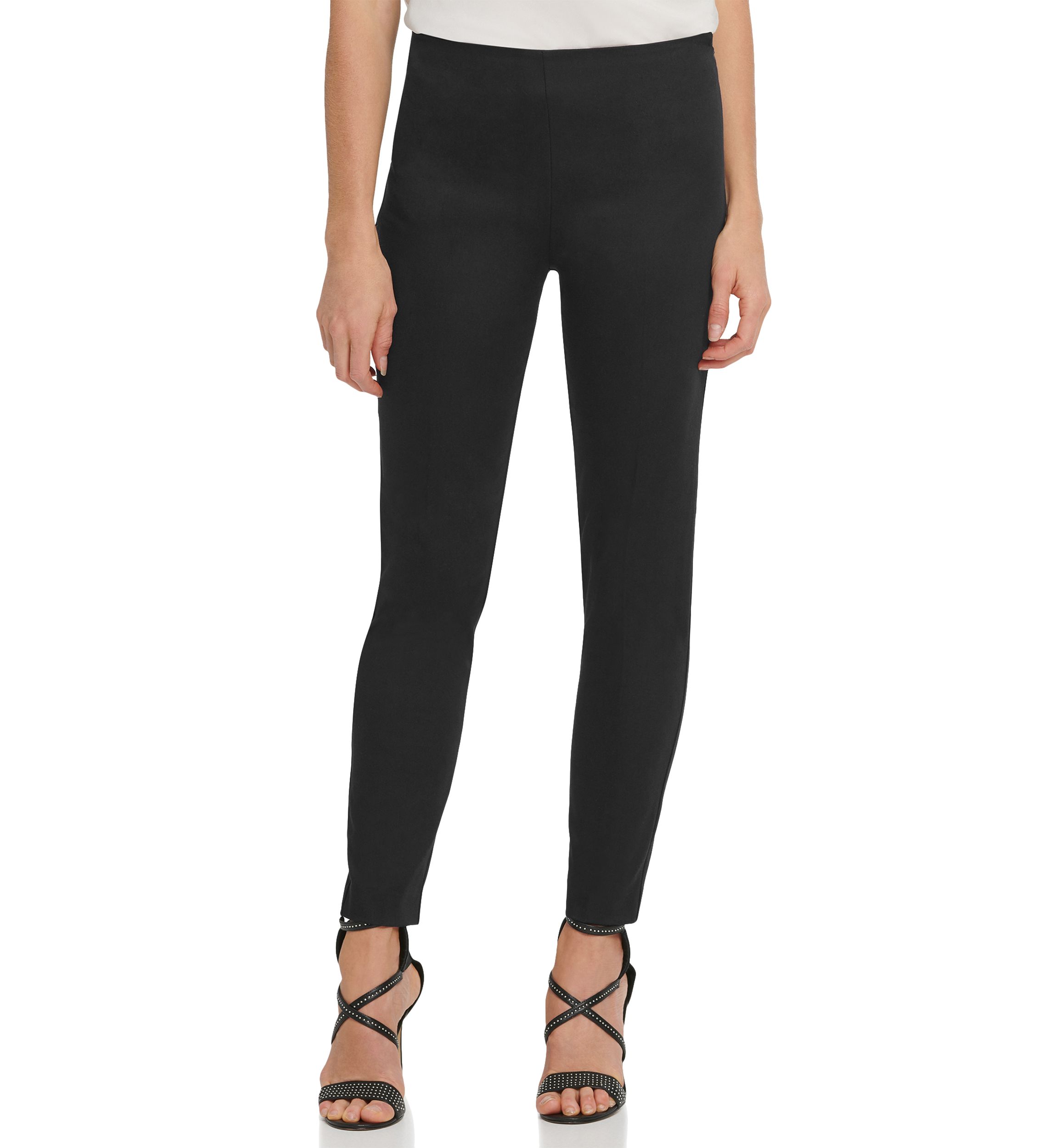 Slim Leg Pull On Ponte Pants