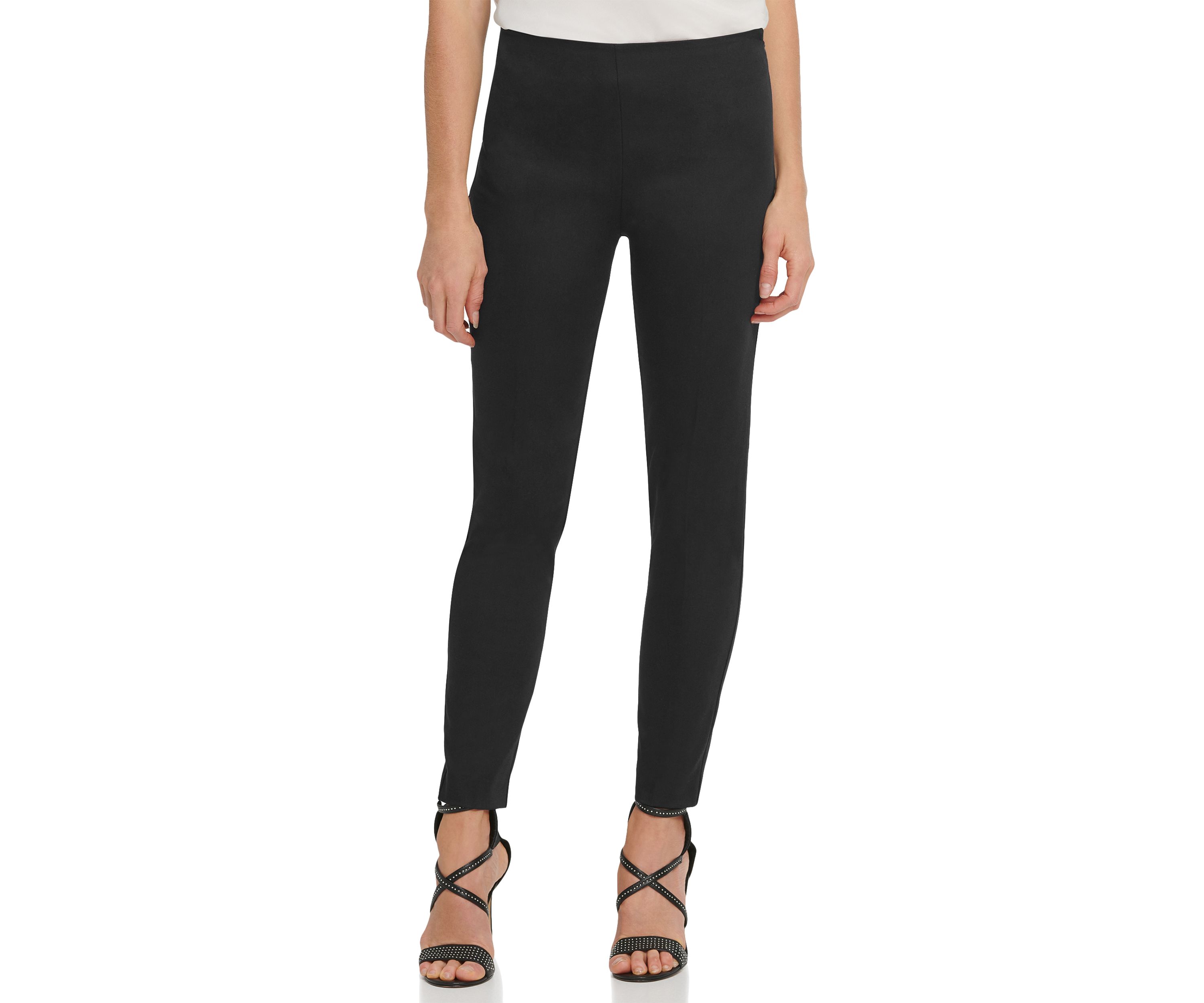 Slim Leg Pull On Ponte Pants