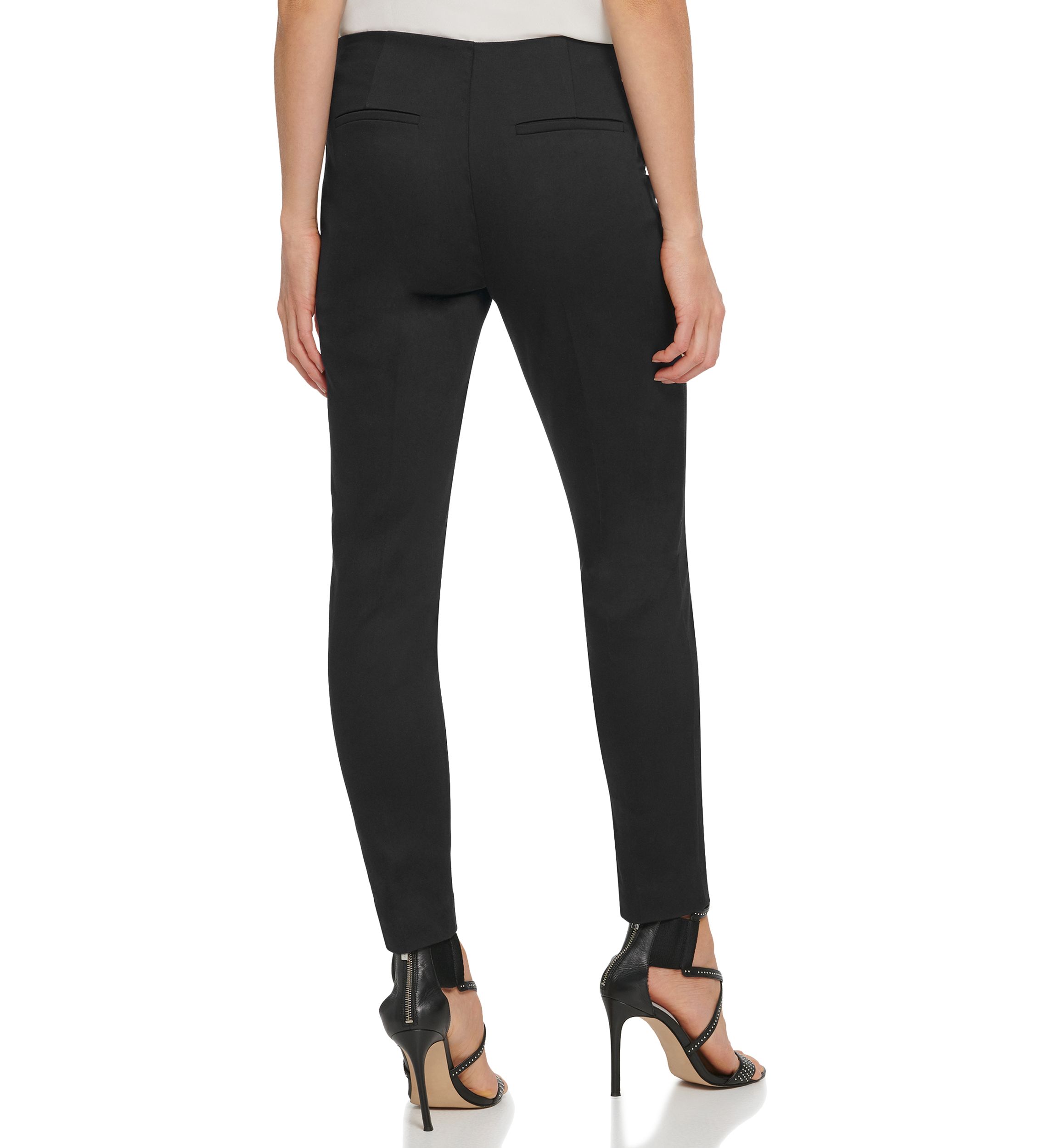 Slim Leg Pull On Ponte Pants