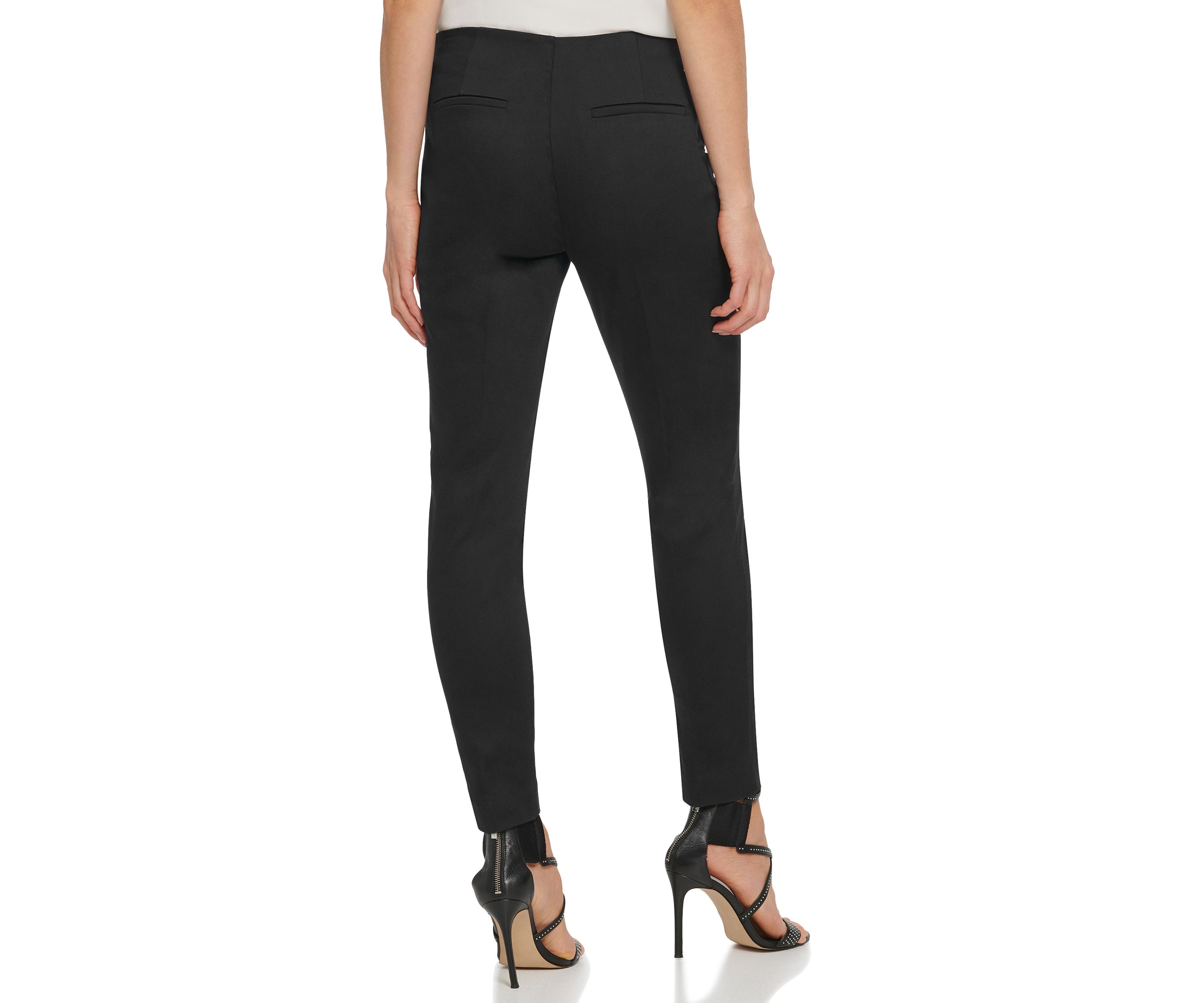 Slim Leg Pull On Ponte Pants
