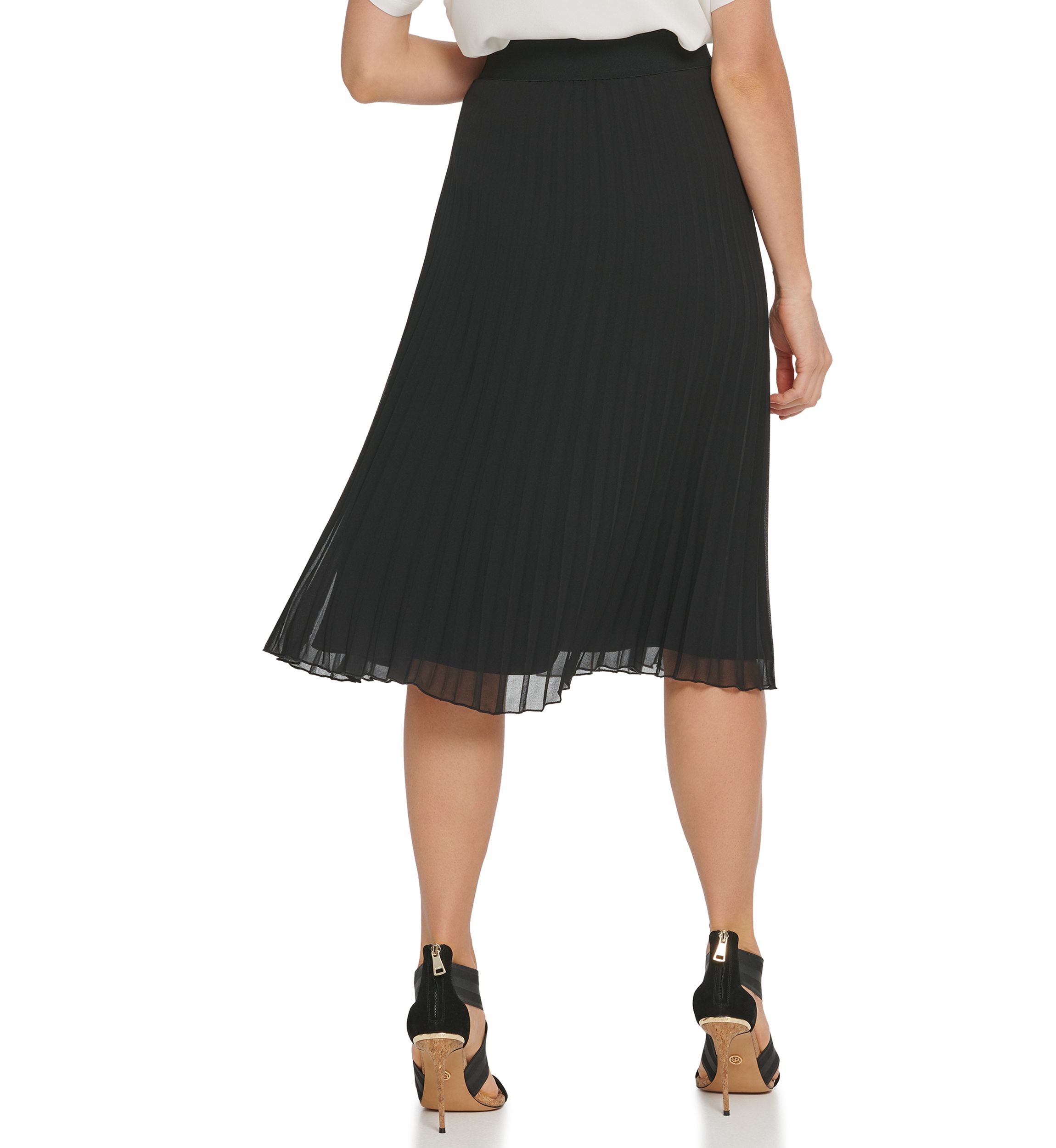 Foundation Pull On Pleated Skirt