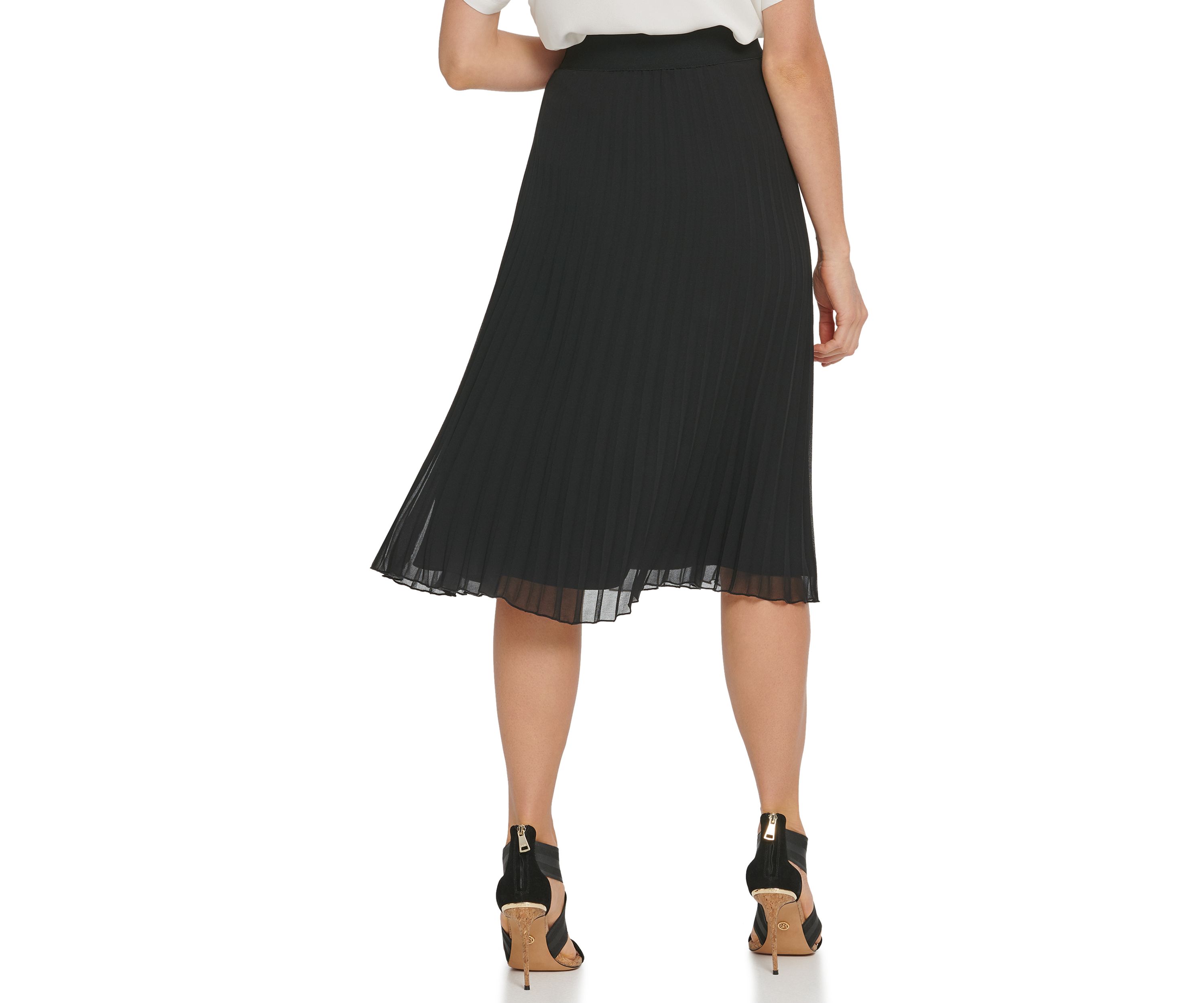 Foundation Pull On Pleated Skirt