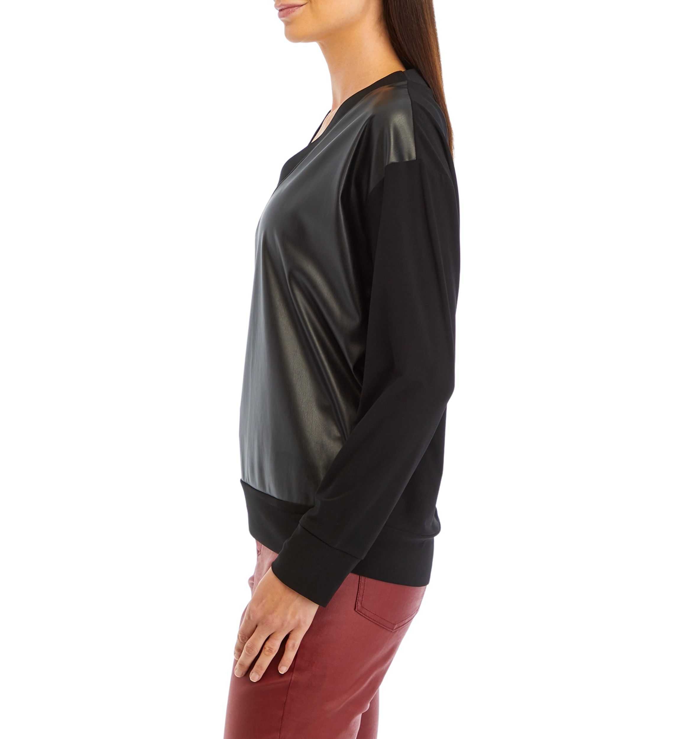 Womens V-Neck Sweatshirt