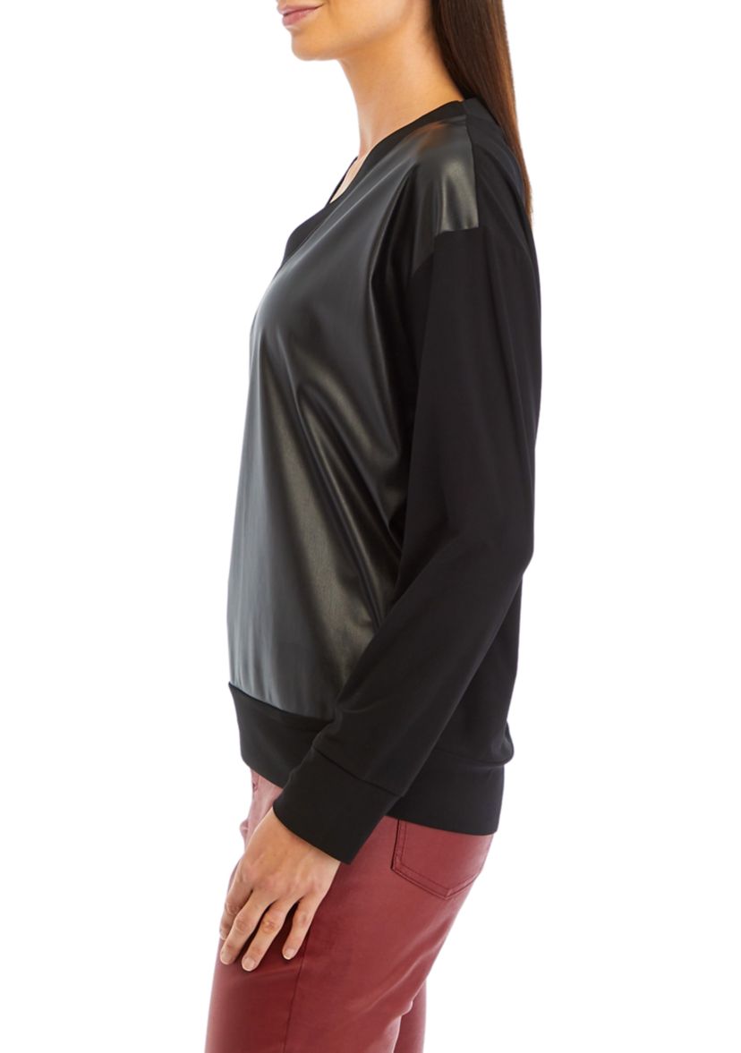 Womens V-Neck Sweatshirt