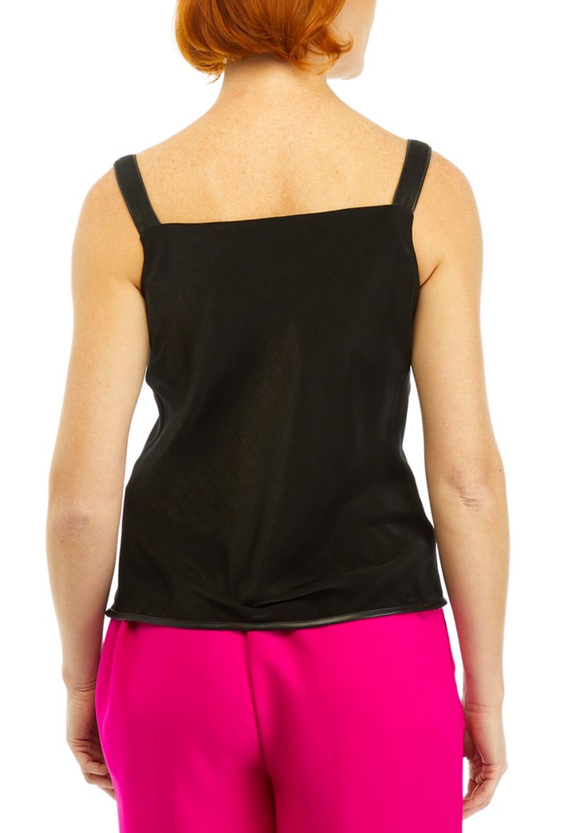 Womens Supple Satin Tank Top