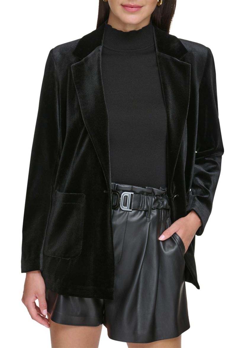 Womens Long Sleeve 2 Pocket Blazer