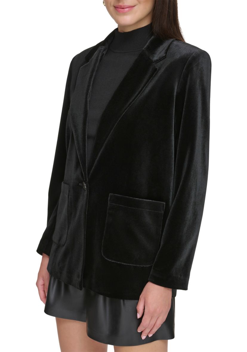Womens Long Sleeve 2 Pocket Blazer