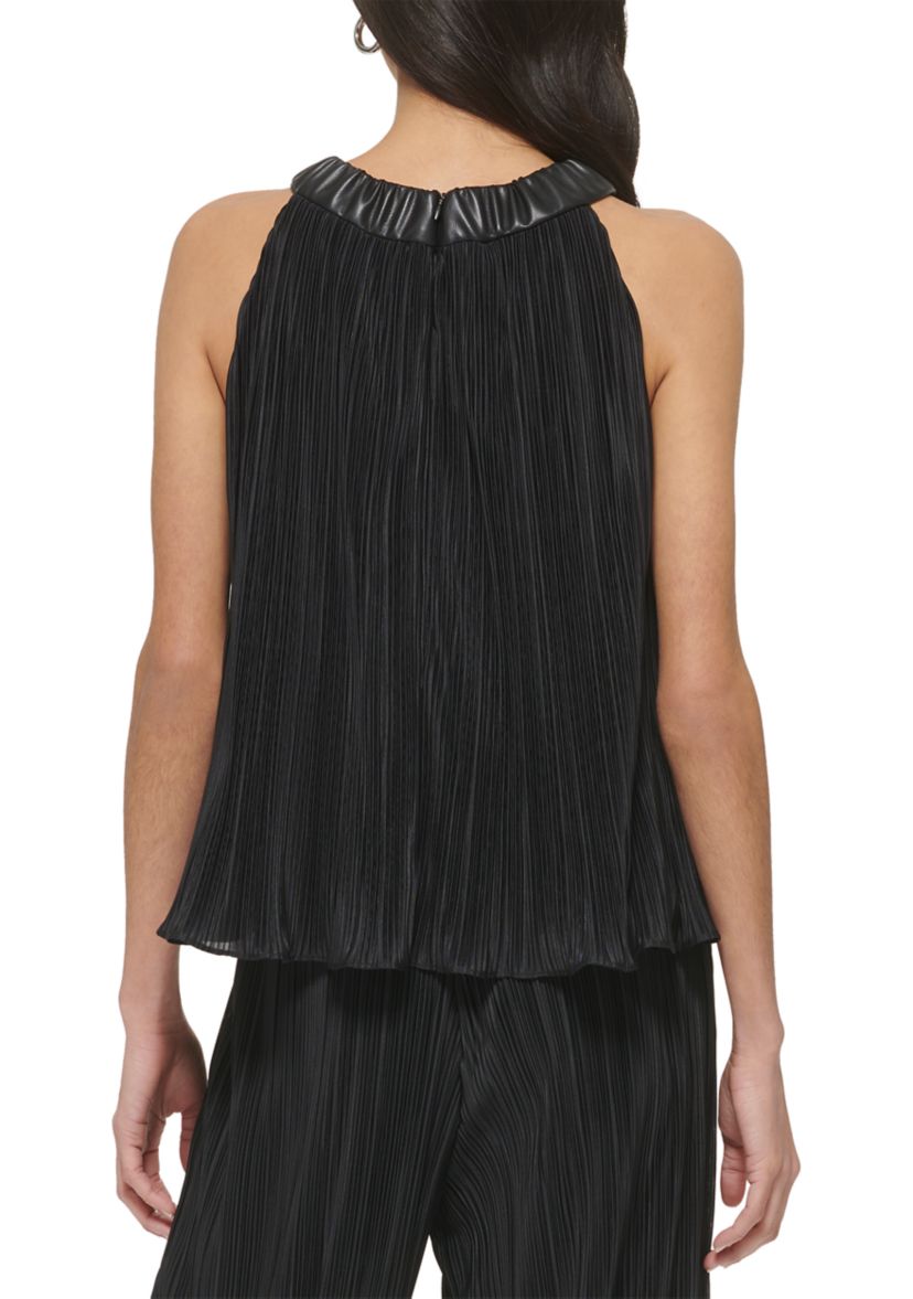 Womens Plisse Cami 