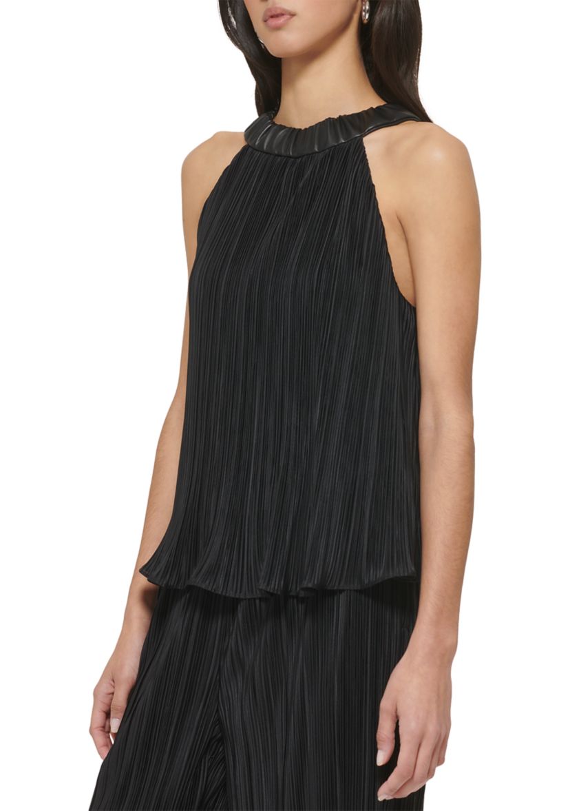 Womens Plisse Cami 