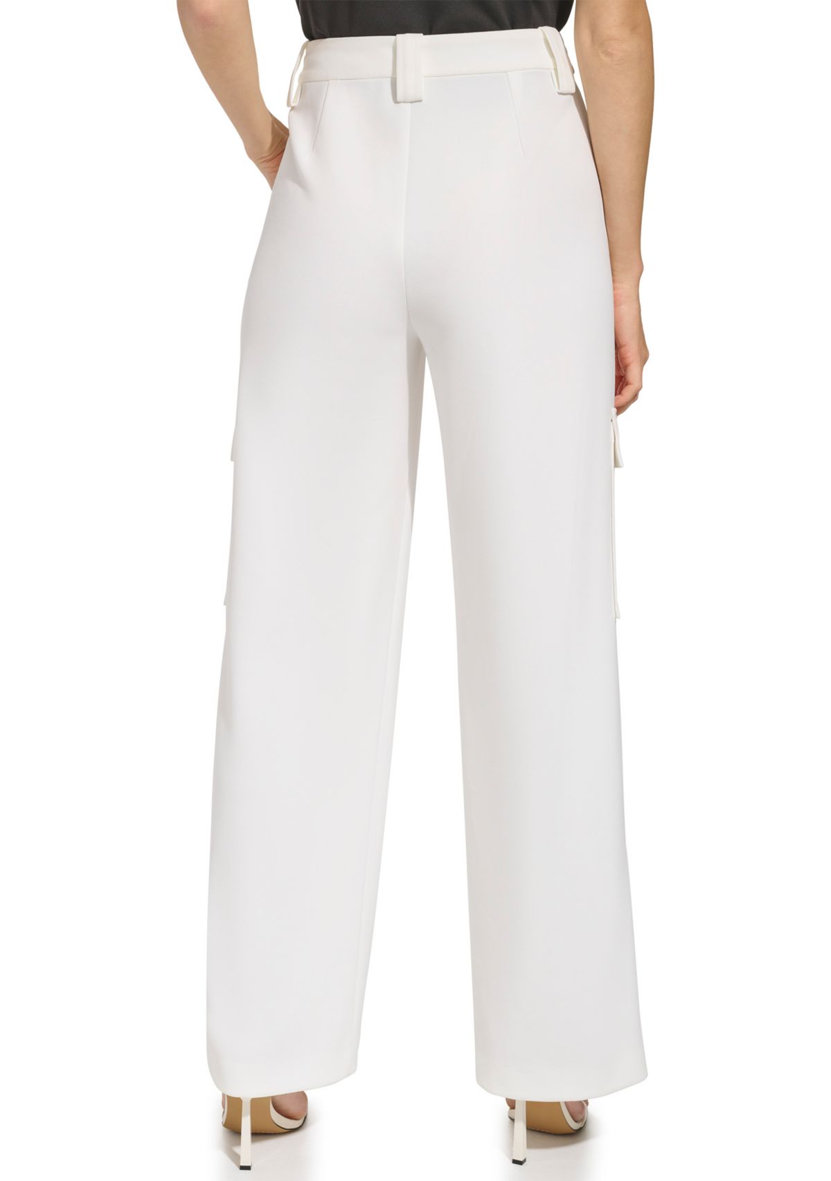 Womens Cargo Wide Leg Pants