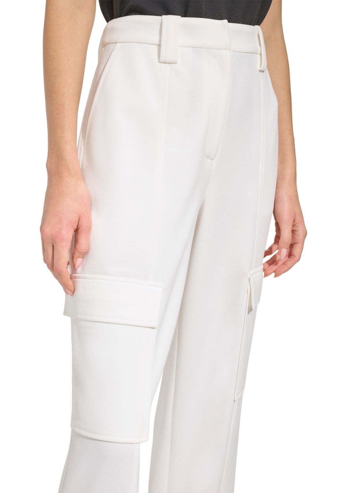 Womens Cargo Wide Leg Pants