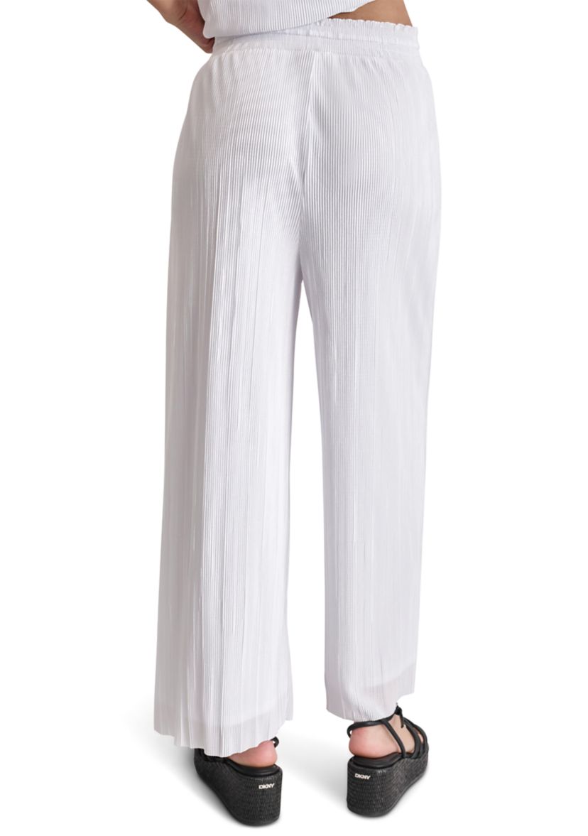 Womens Pull On Plisse Pants