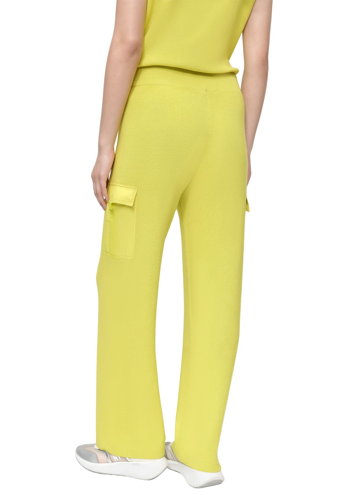 Womens Woven Pocket Athletic Sweater Pants