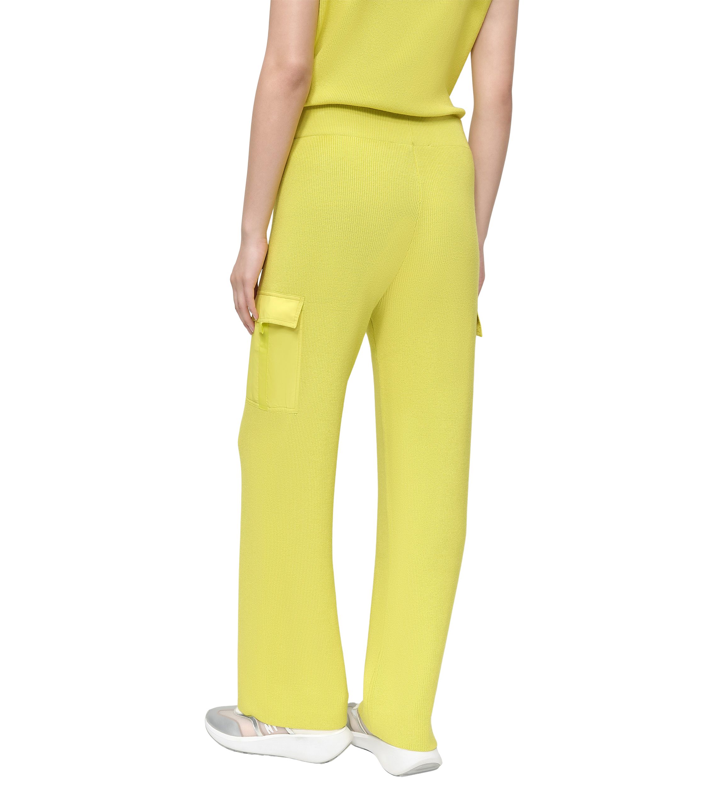 Womens Woven Pocket Athletic Sweater Pants