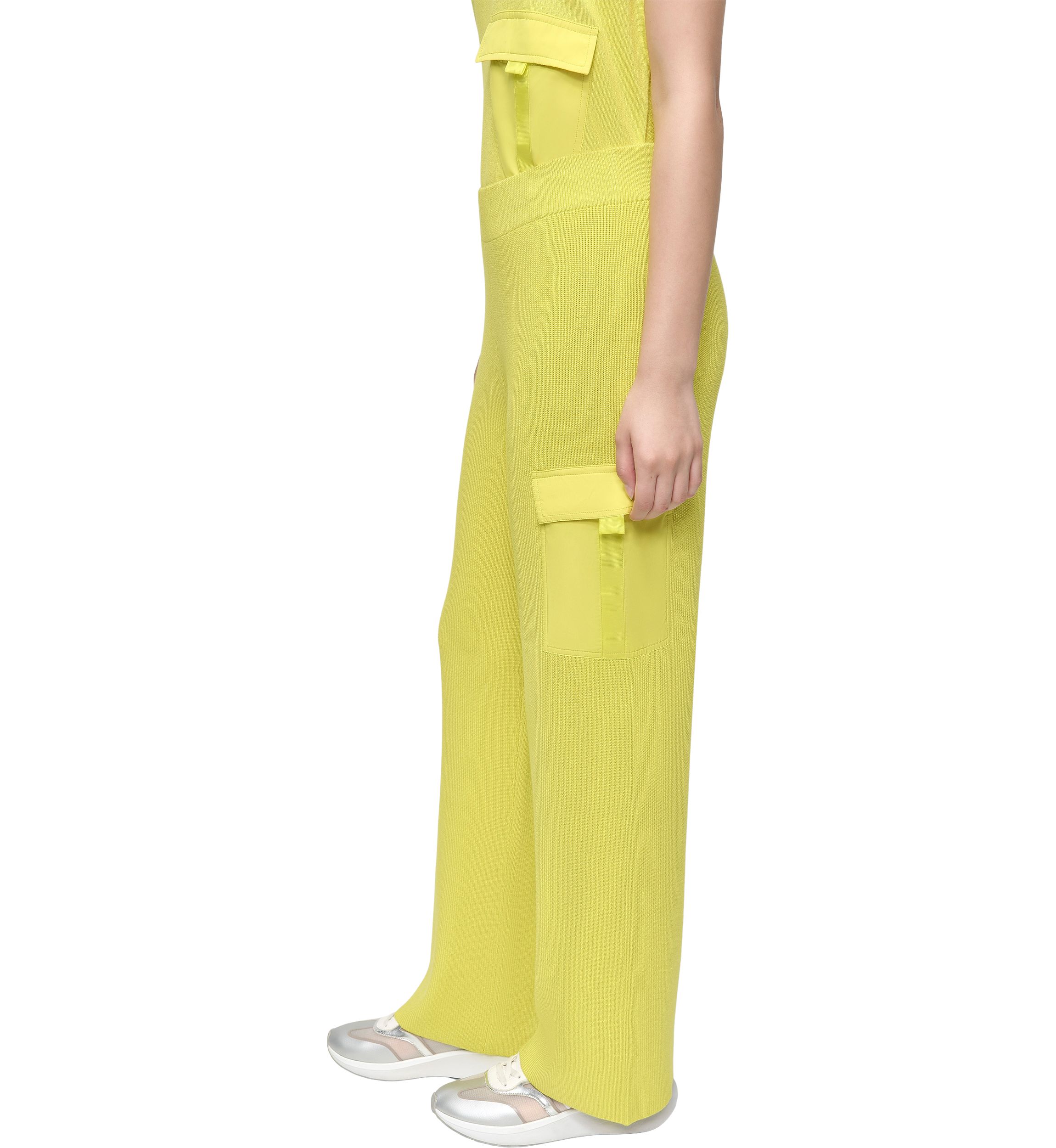 Womens Woven Pocket Athletic Sweater Pants