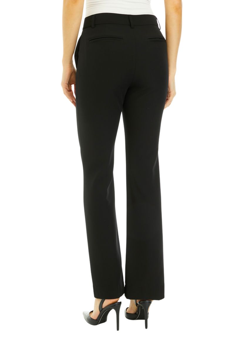 Womens Slit Front Fine Twill Pants