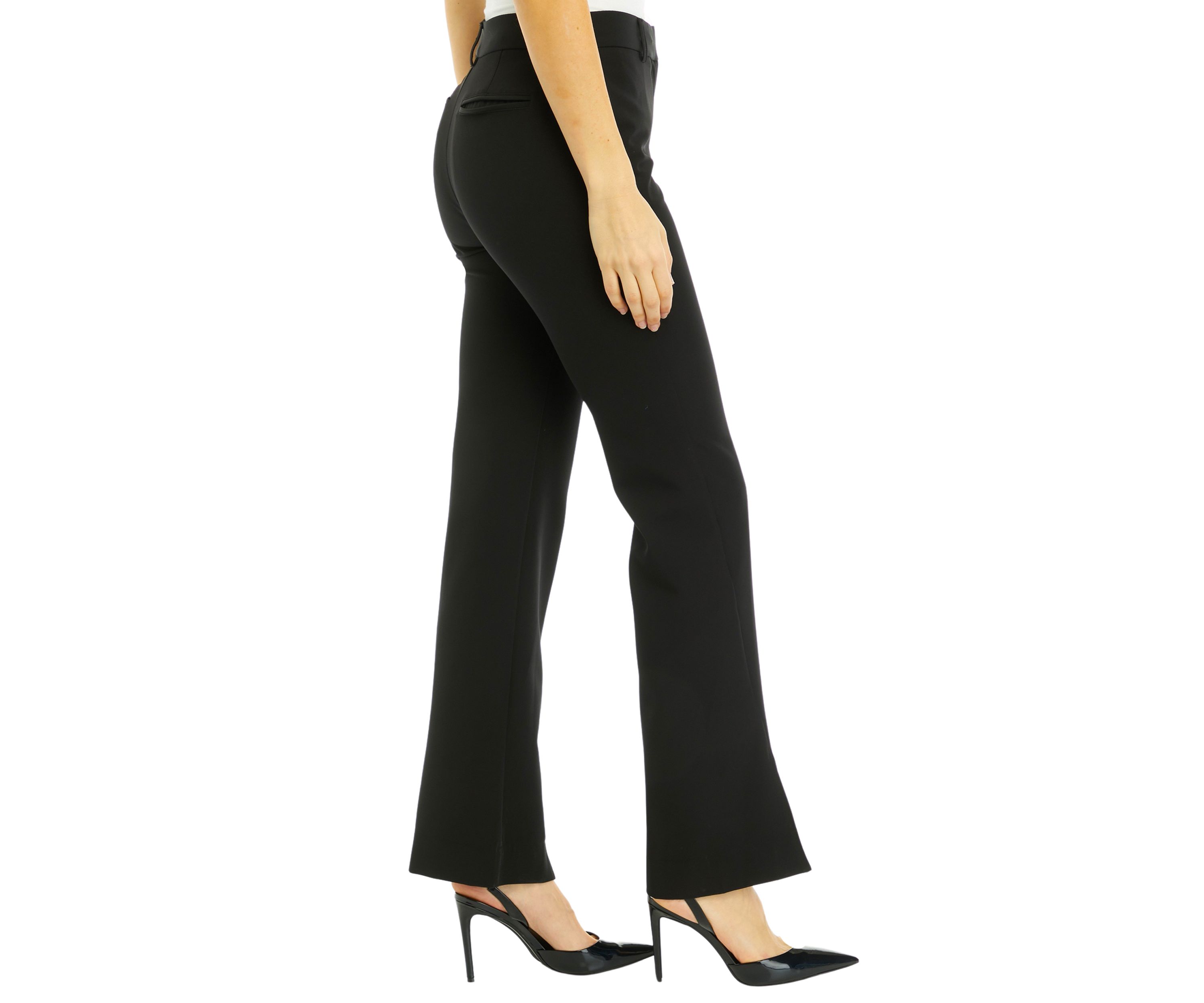 Womens Slit Front Fine Twill Pants