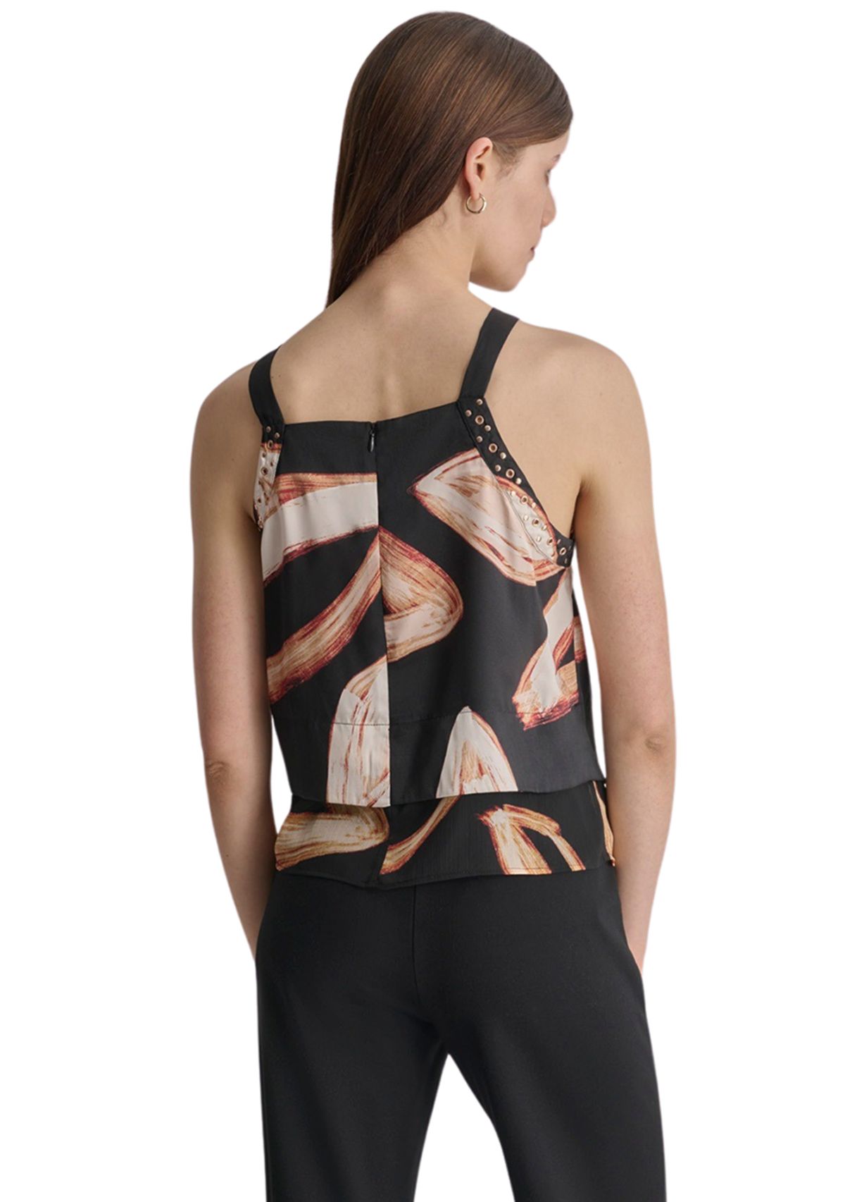 Womens Leaf Print Cami