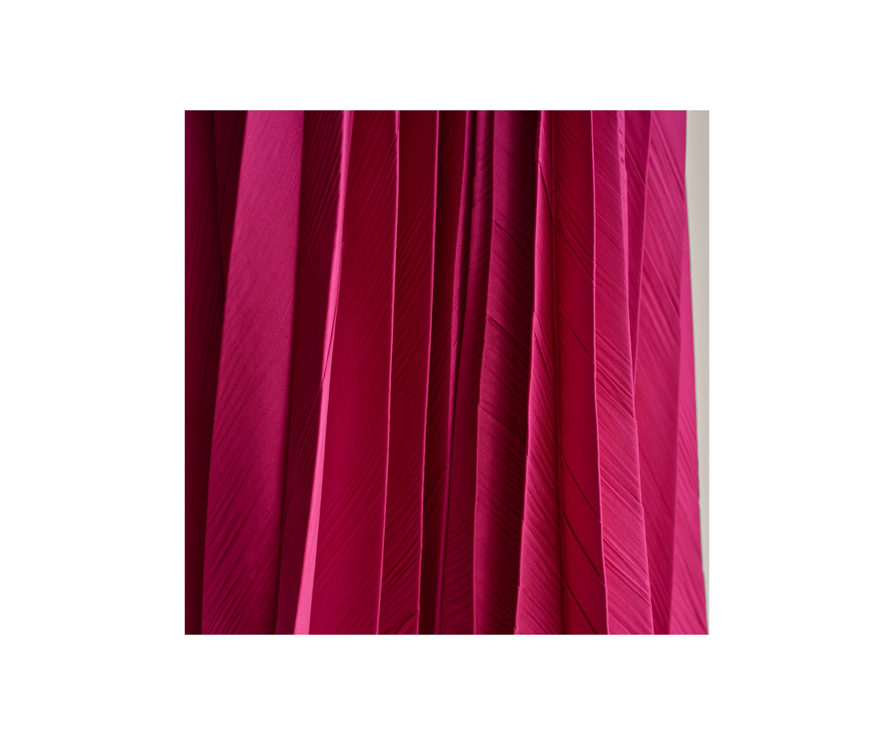 Womens Asymmetric Pleated Skirt