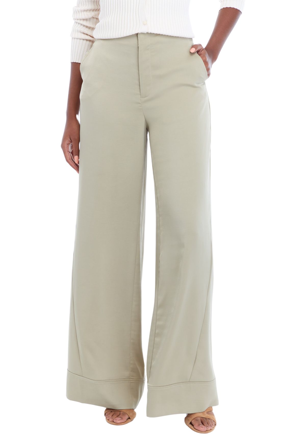 Womens Wide Leg Trousers