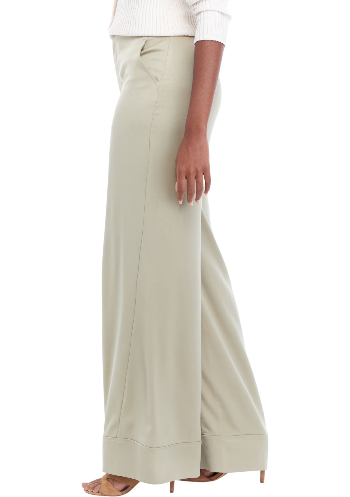 Womens Wide Leg Trousers