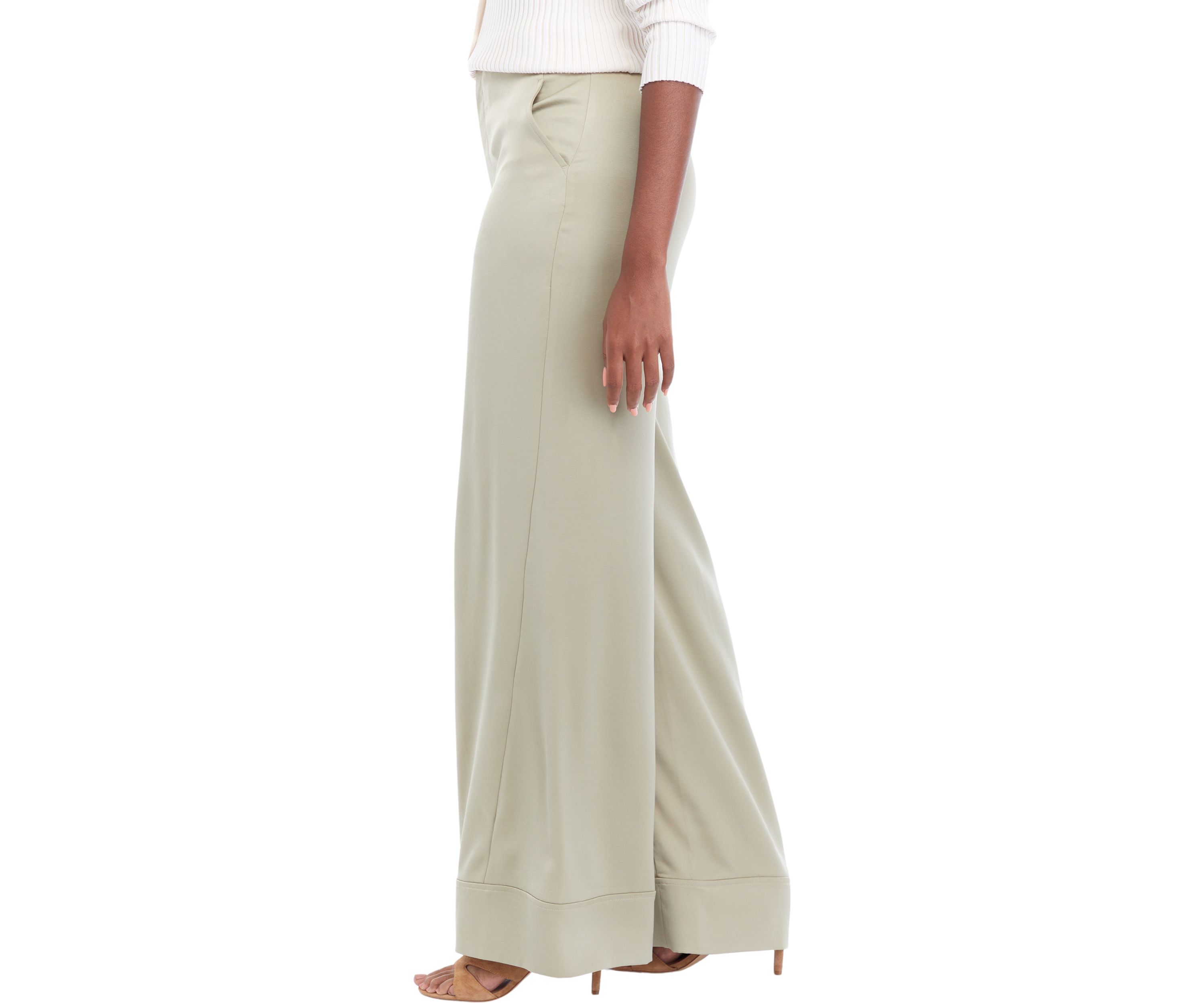 Womens Wide Leg Trousers