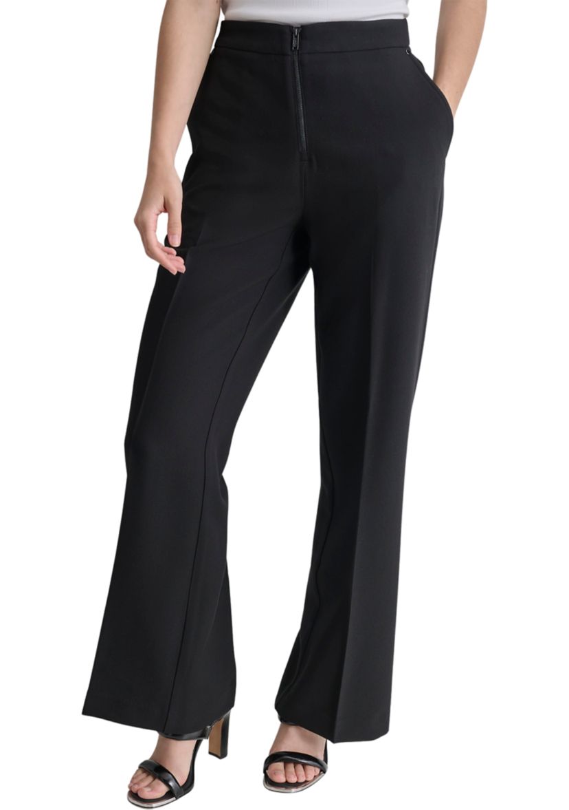 Womens Wide Leg Trouser Pants