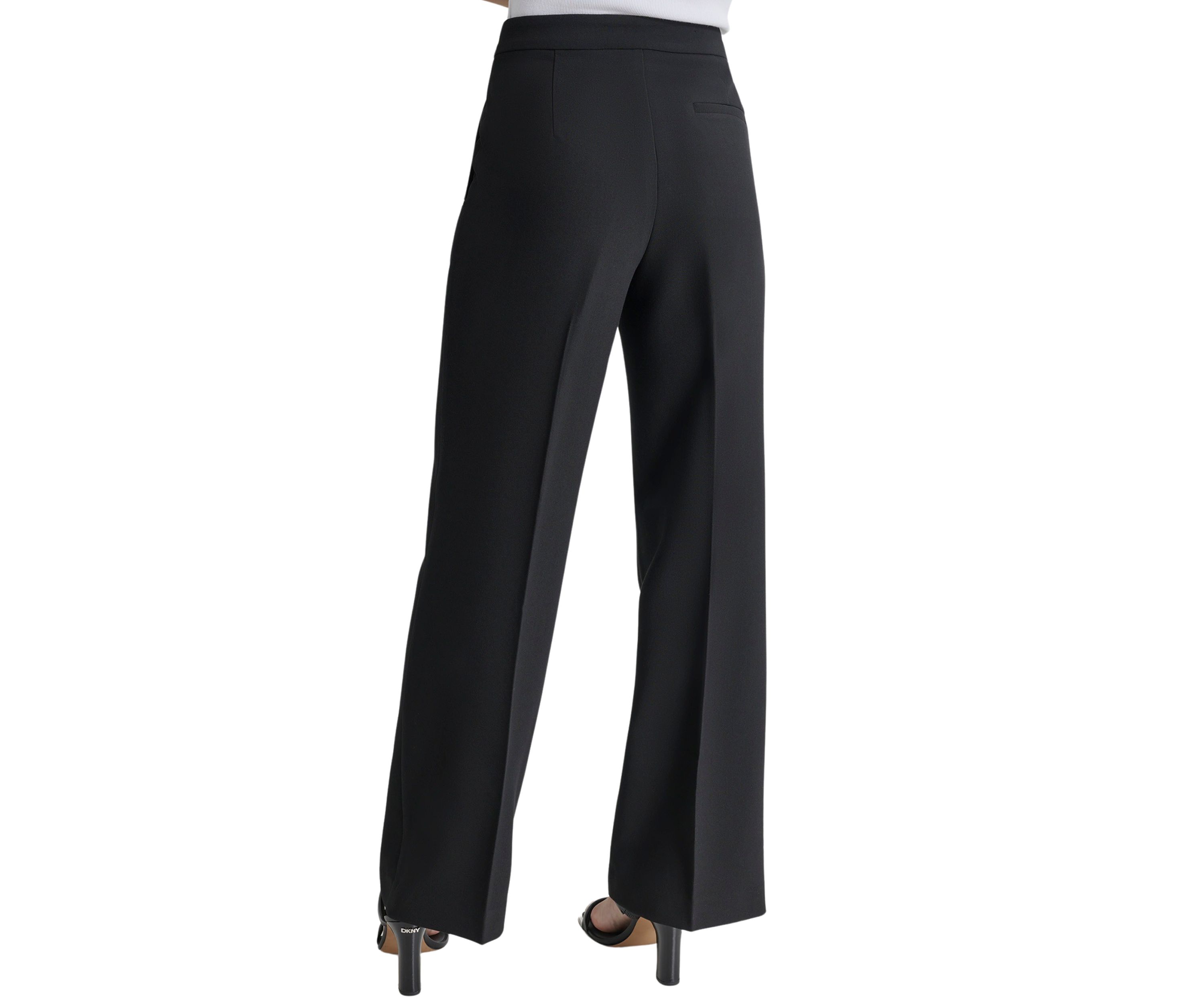 Womens Wide Leg Trouser Pants