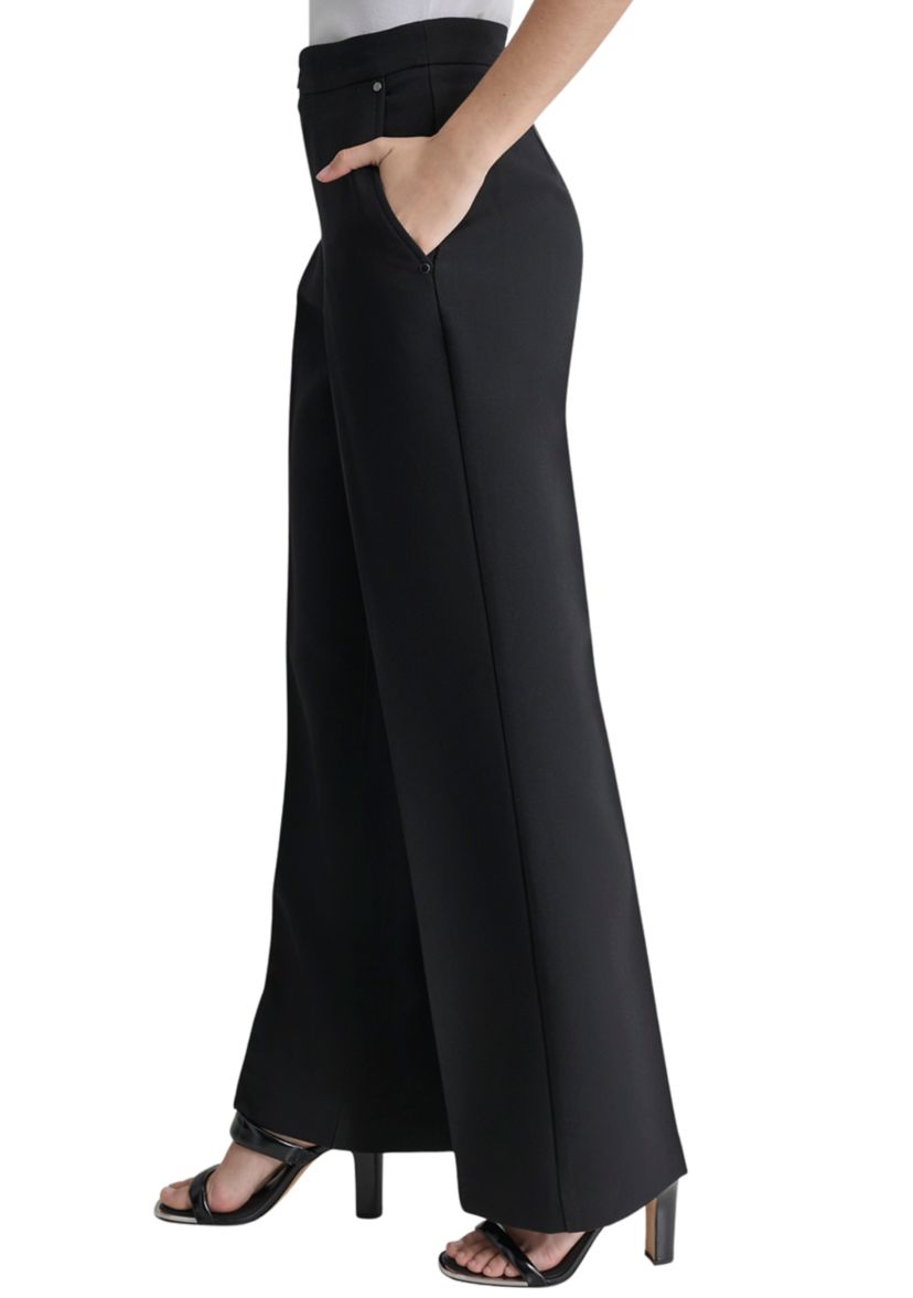Womens Wide Leg Trouser Pants