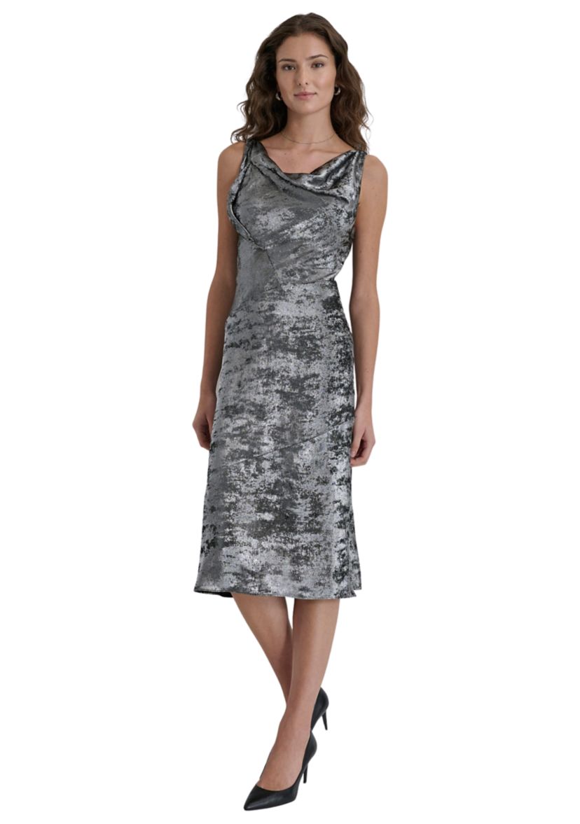 Womens Velvet Slip Dress