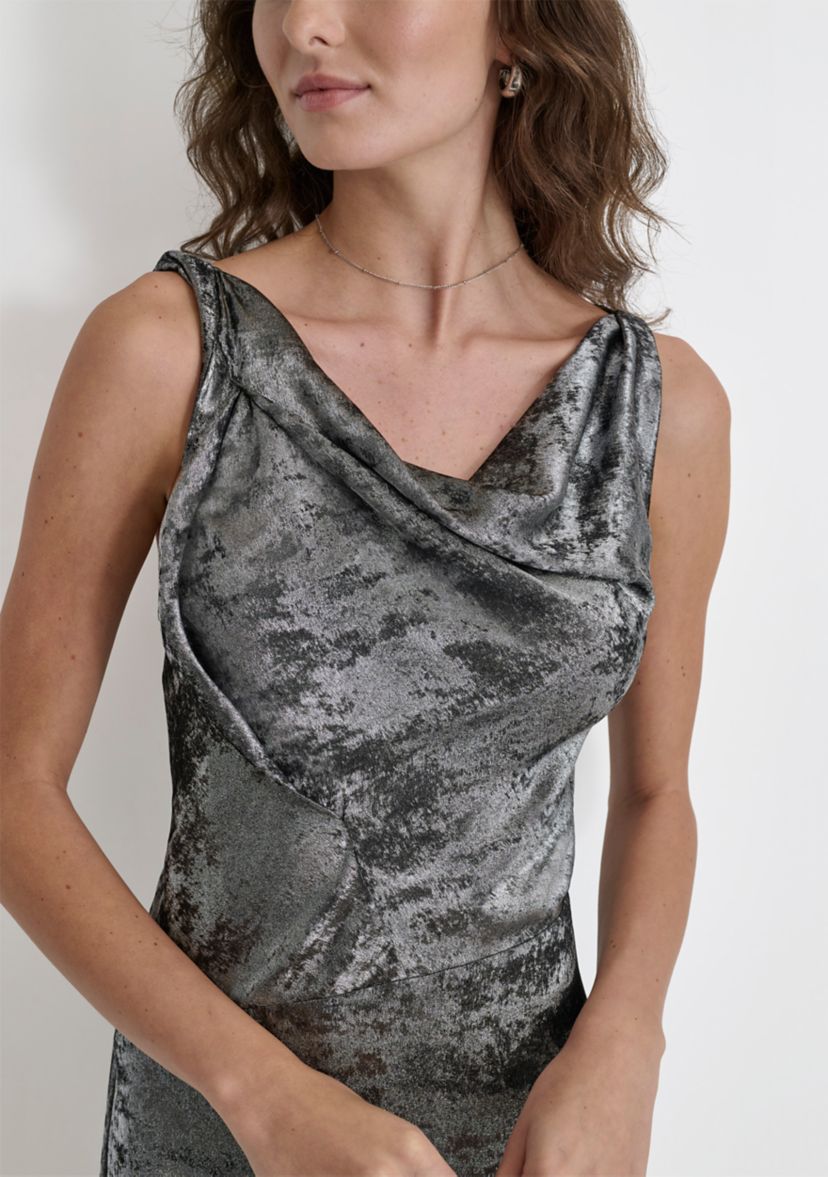 Womens Velvet Slip Dress