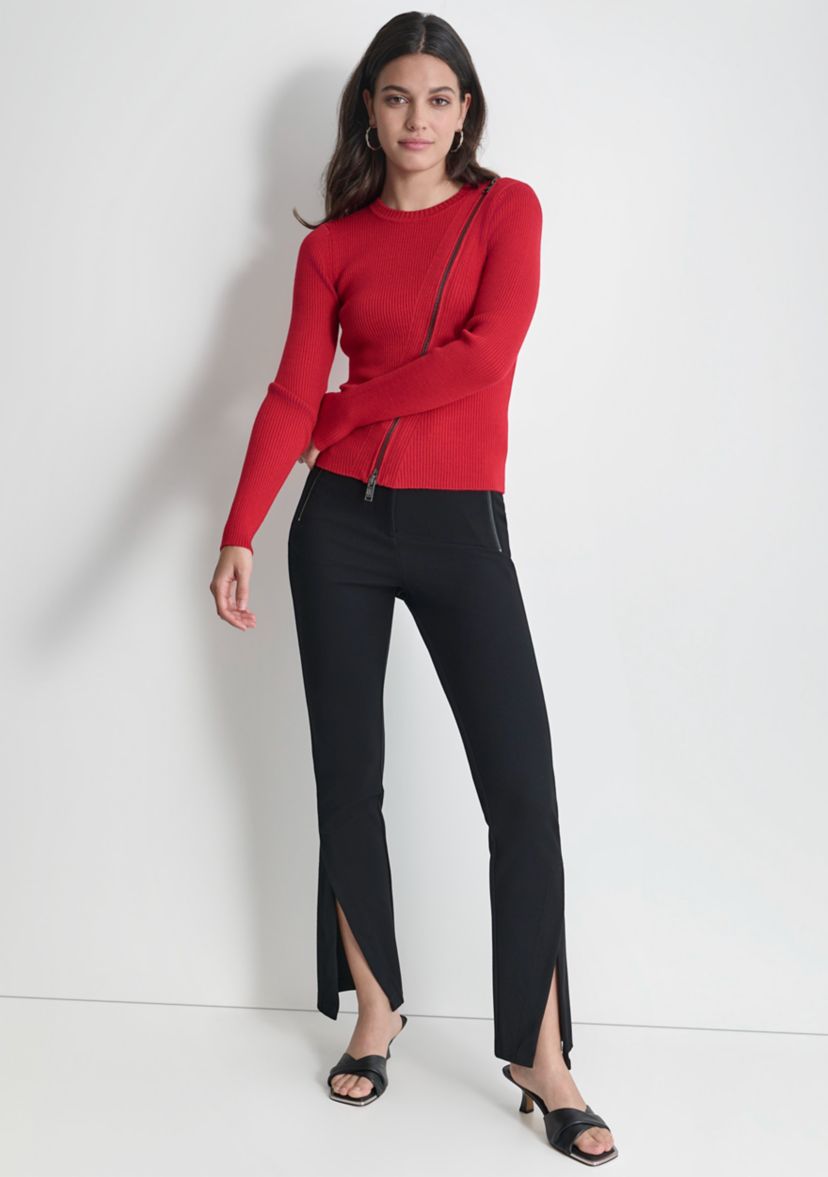 Womens Asymmetrical Sweater 